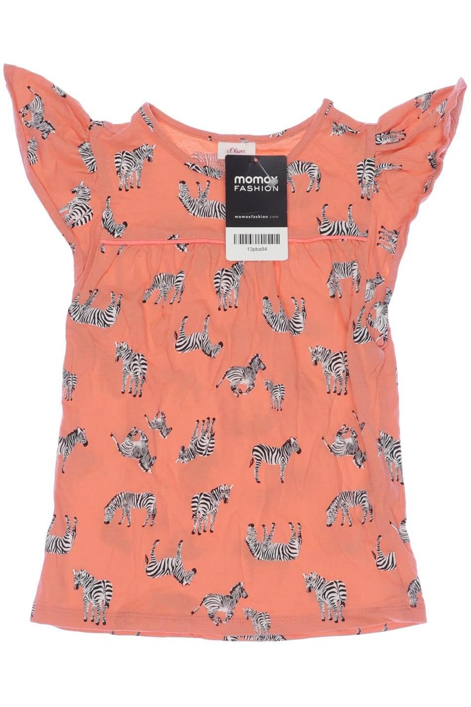 

s.Oliver Damen T-Shirt, orange, Gr. 116
