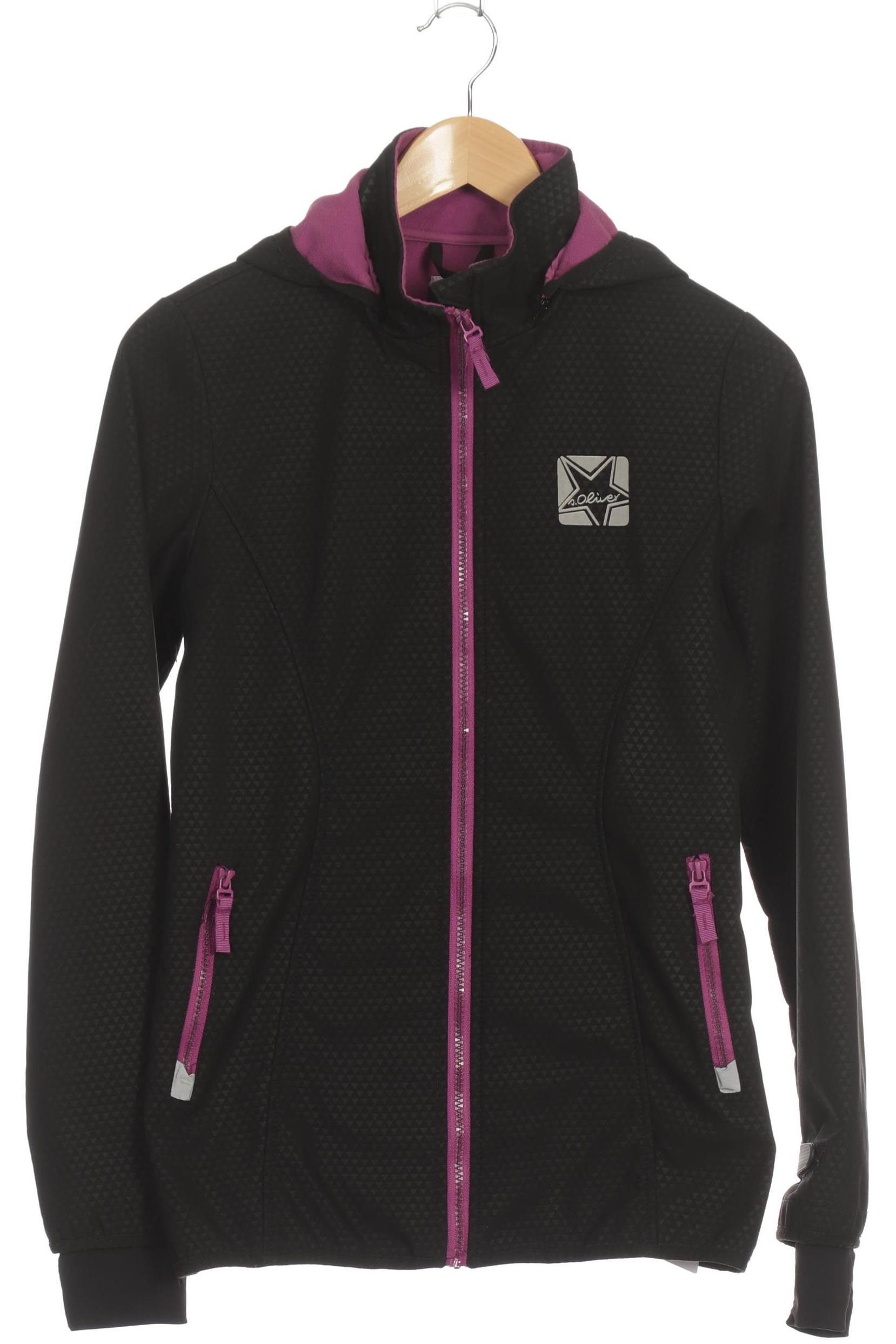 

s.Oliver Damen Jacke, schwarz, Gr. 164