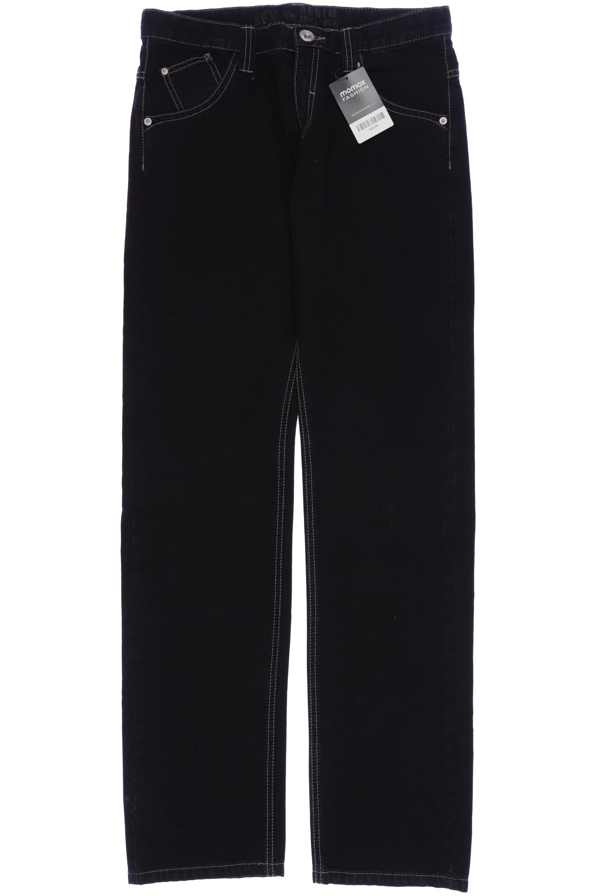 

s.Oliver Damen Jeans, schwarz, Gr. 176