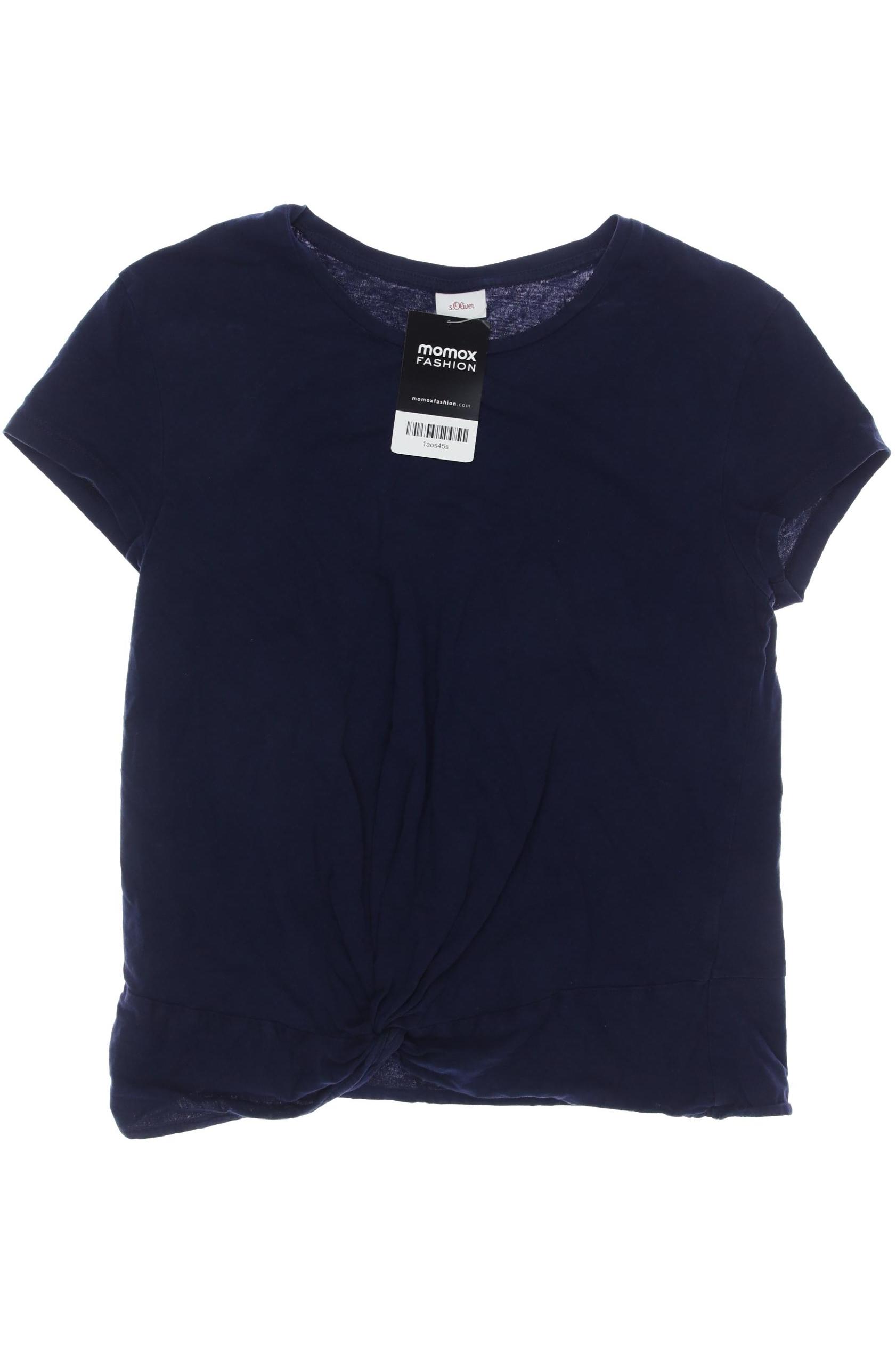

s.Oliver Damen T-Shirt, marineblau, Gr. 176