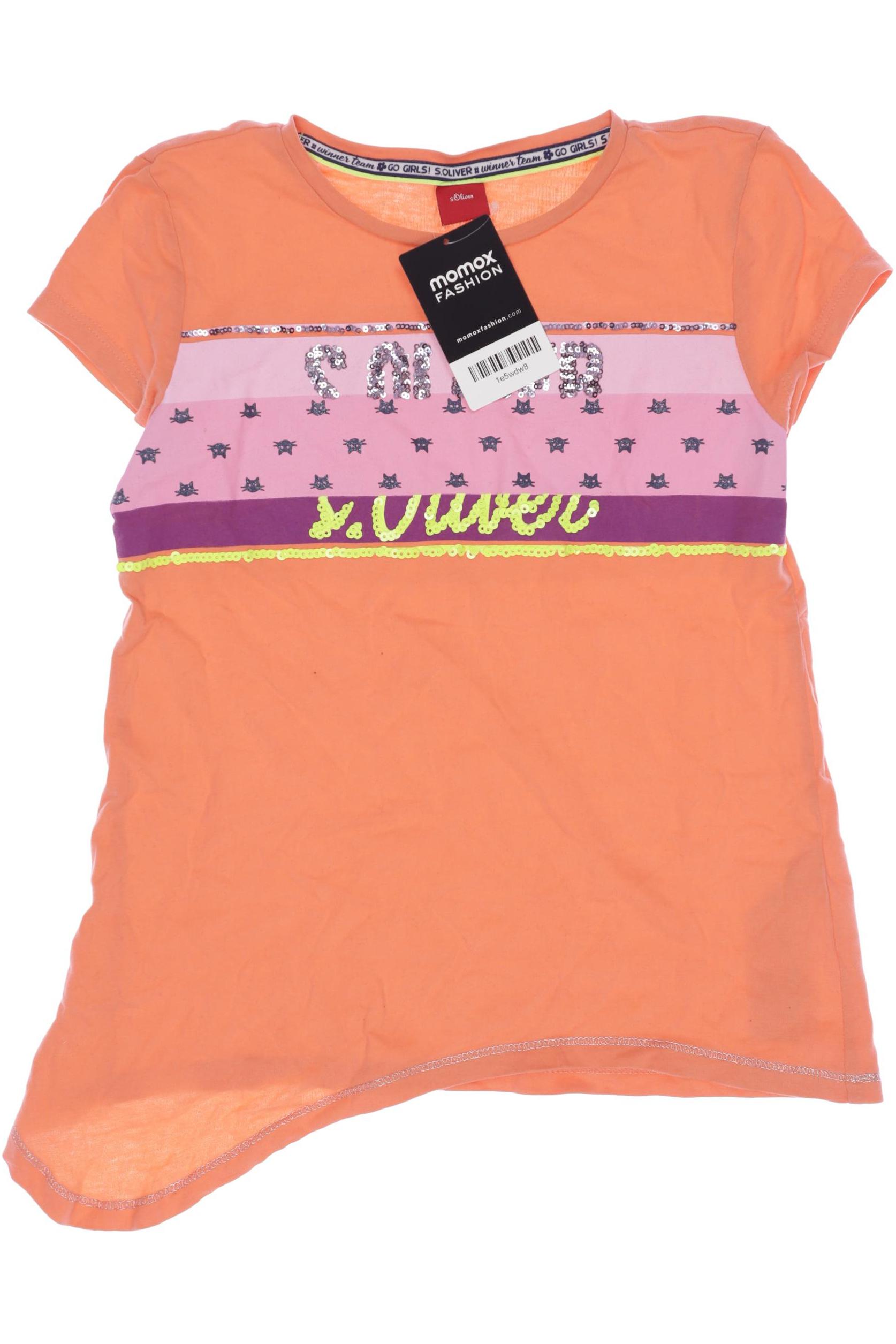 

s.Oliver Mädchen T-Shirt, orange