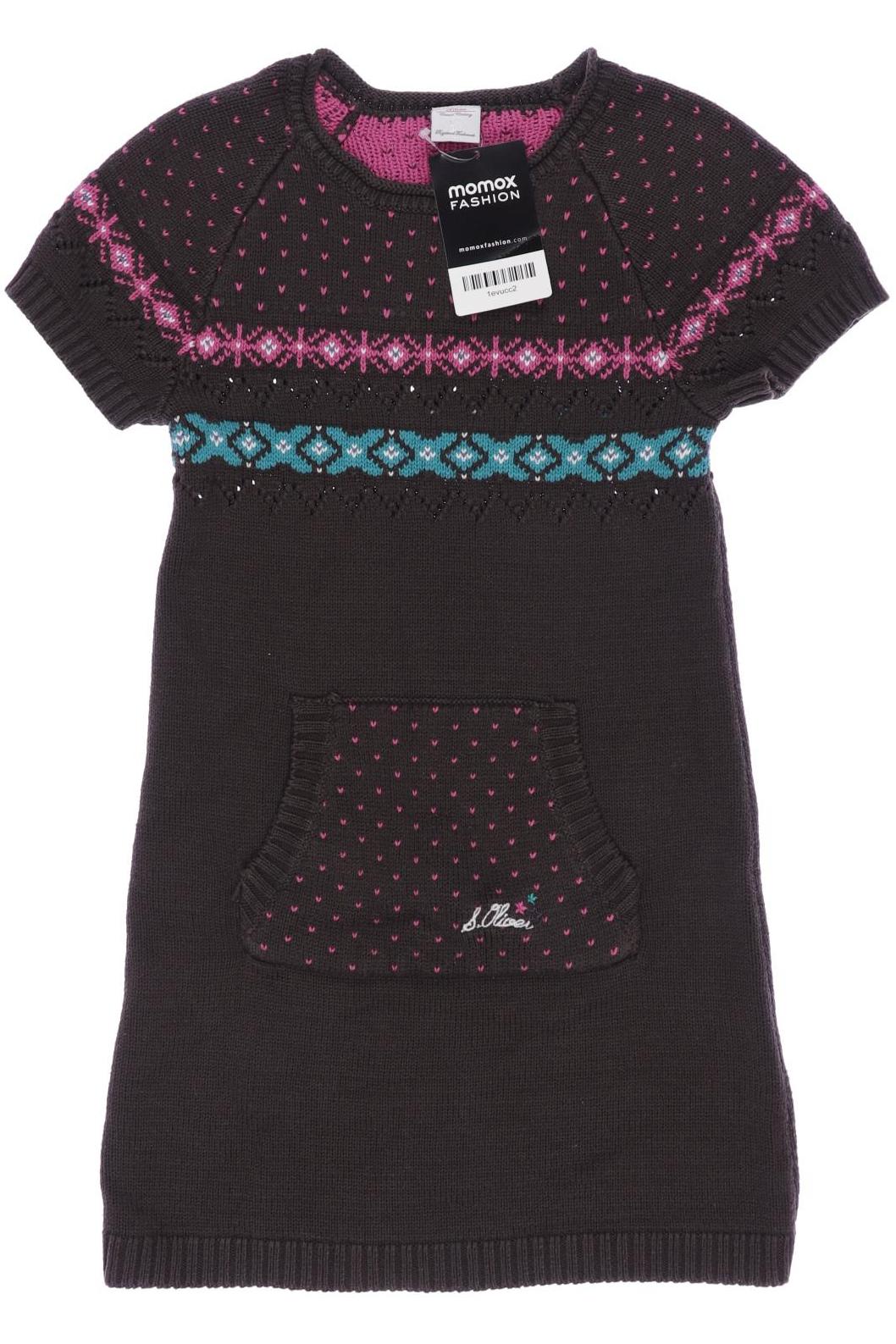 

s.Oliver Damen Kleid, braun, Gr. 122
