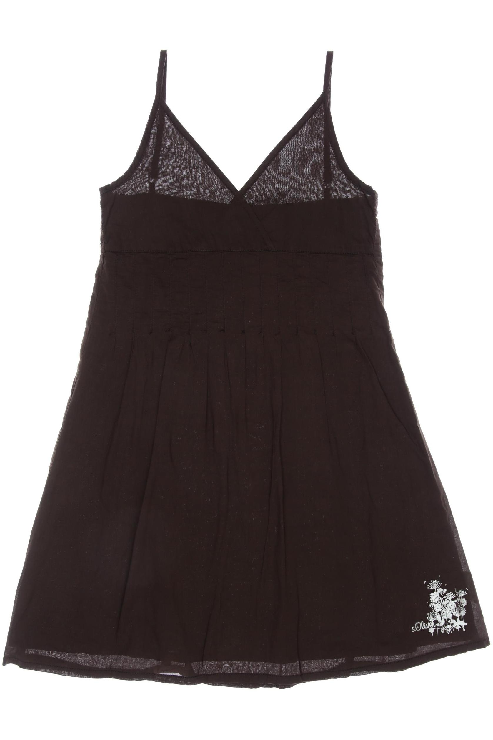 

s.Oliver Damen Kleid, braun, Gr. 140