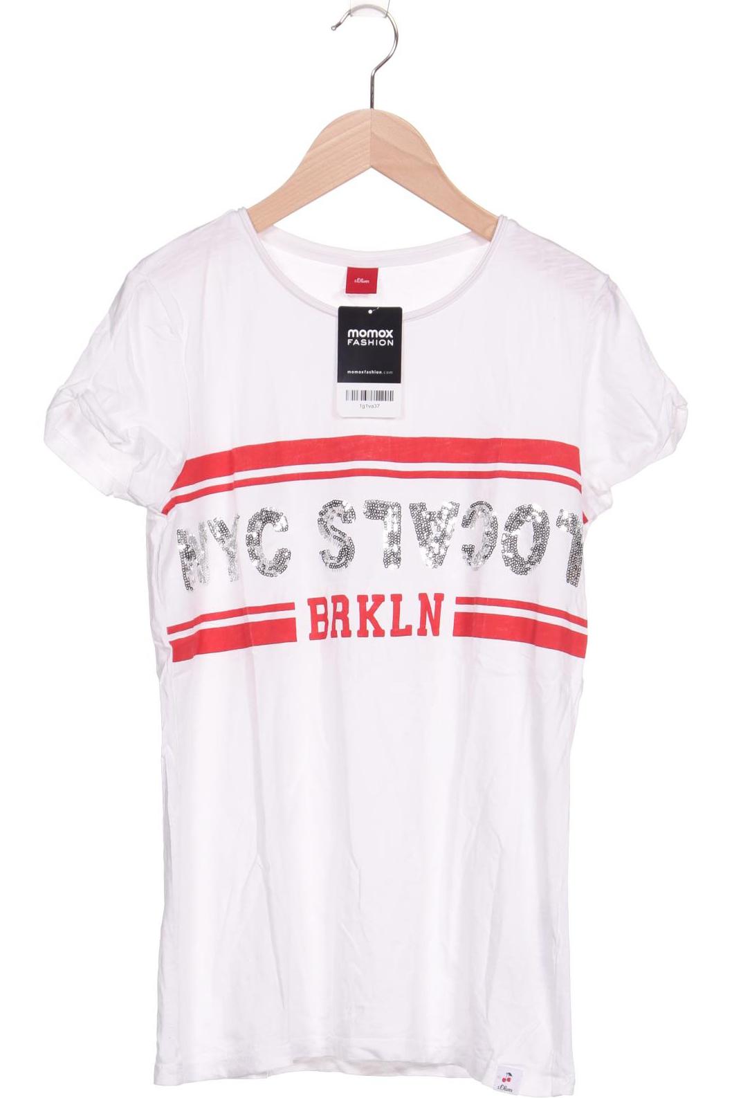 

s.Oliver Damen T-Shirt, weiß, Gr. 170