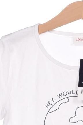 Thumbnail - s.Oliver Mädchen T-Shirt, weiß, Gr. 128