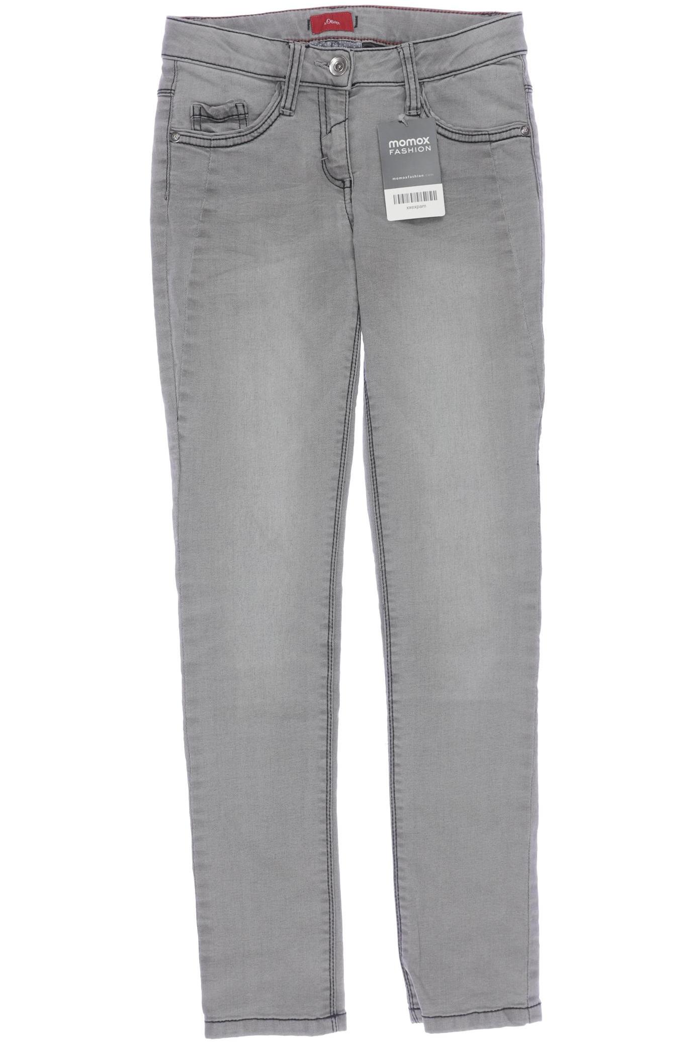 

s.Oliver Damen Jeans, grau, Gr. 158