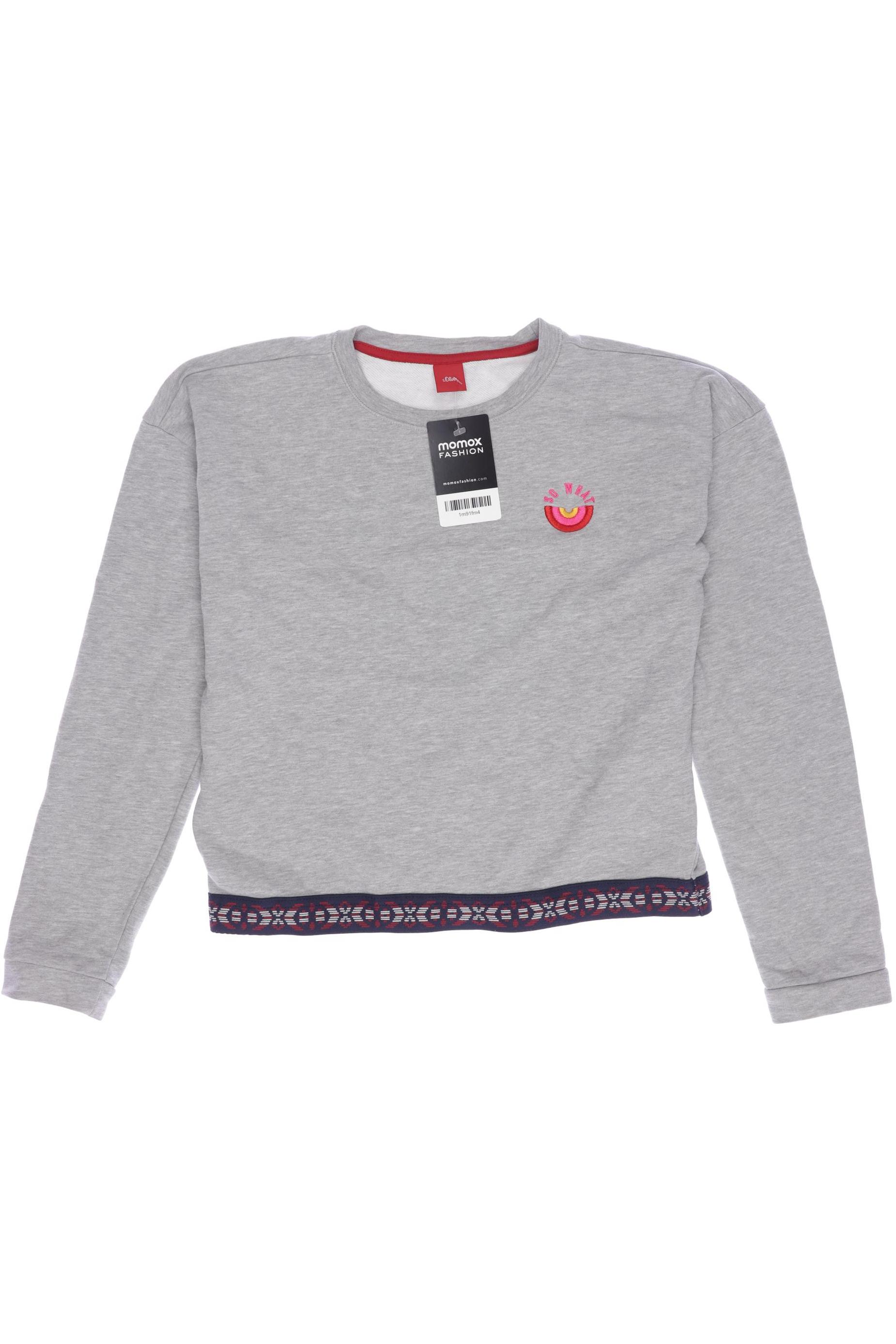 

s.Oliver Damen Hoodies & Sweater, grau, Gr. 164
