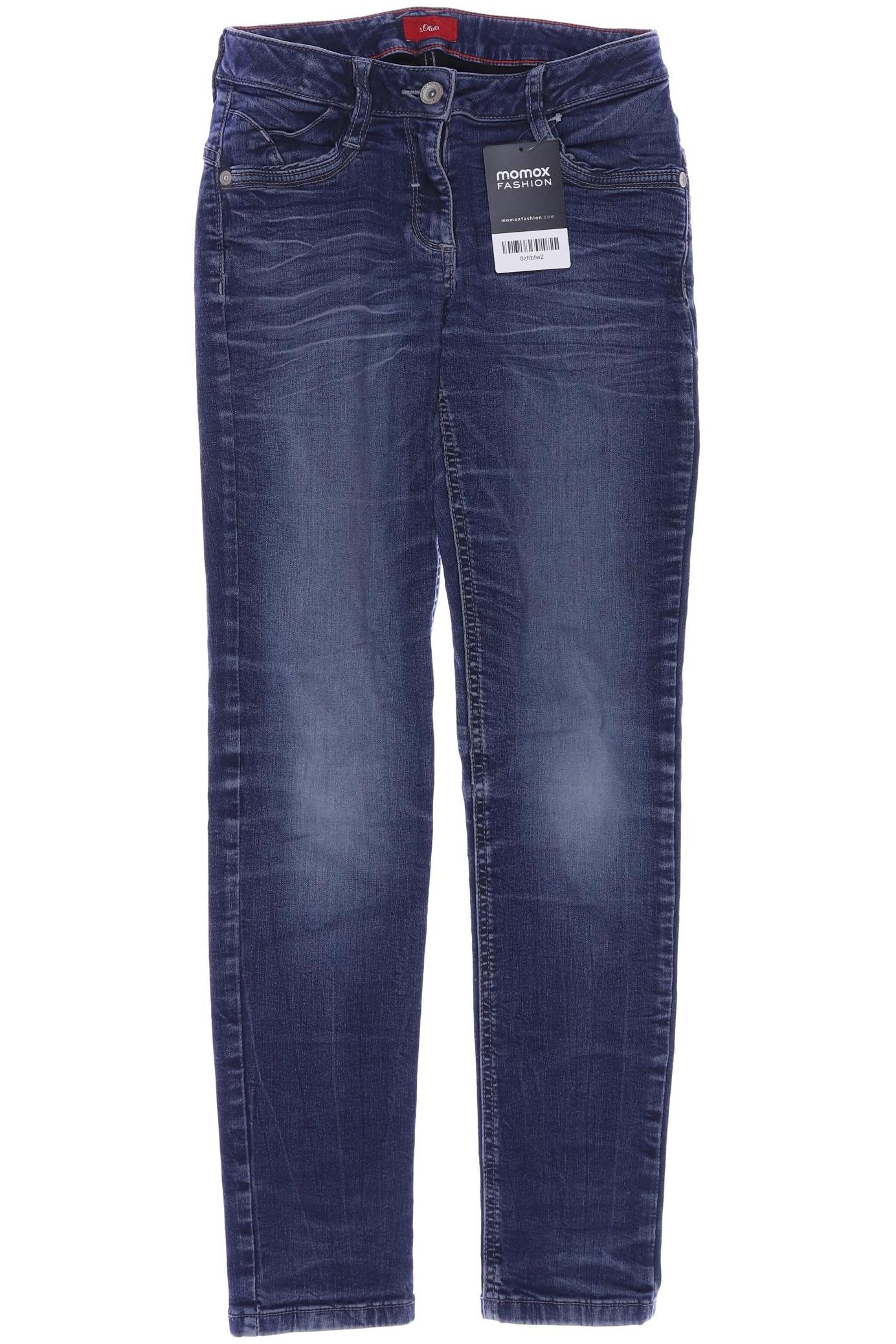 

s.Oliver Damen Jeans, blau, Gr. 152