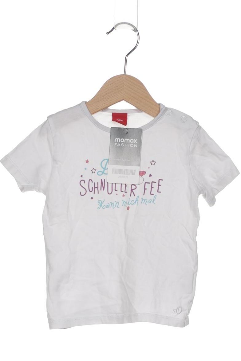 

s.Oliver Damen T-Shirt, weiß, Gr. 92