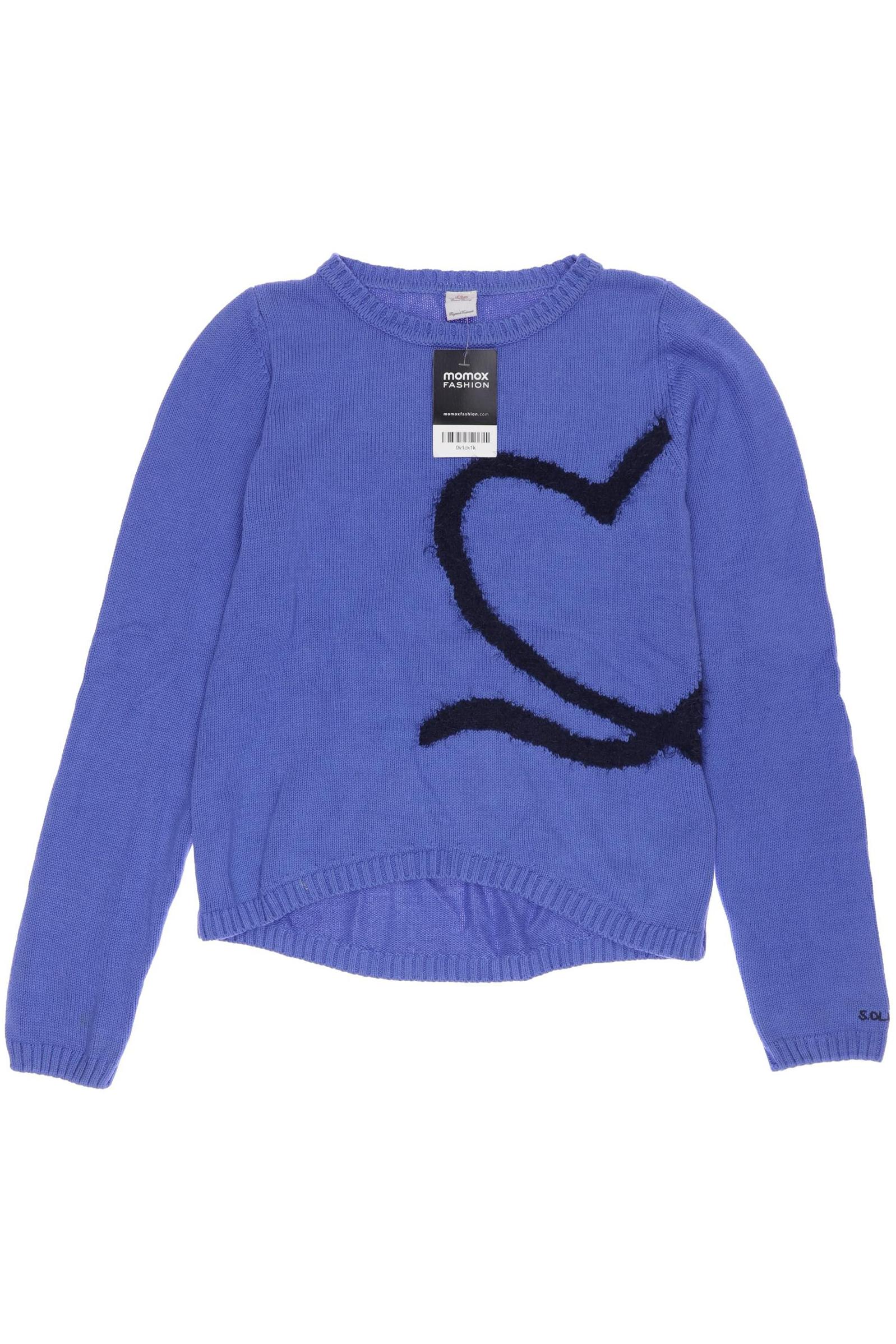 

s.Oliver Damen Pullover, blau, Gr. 164