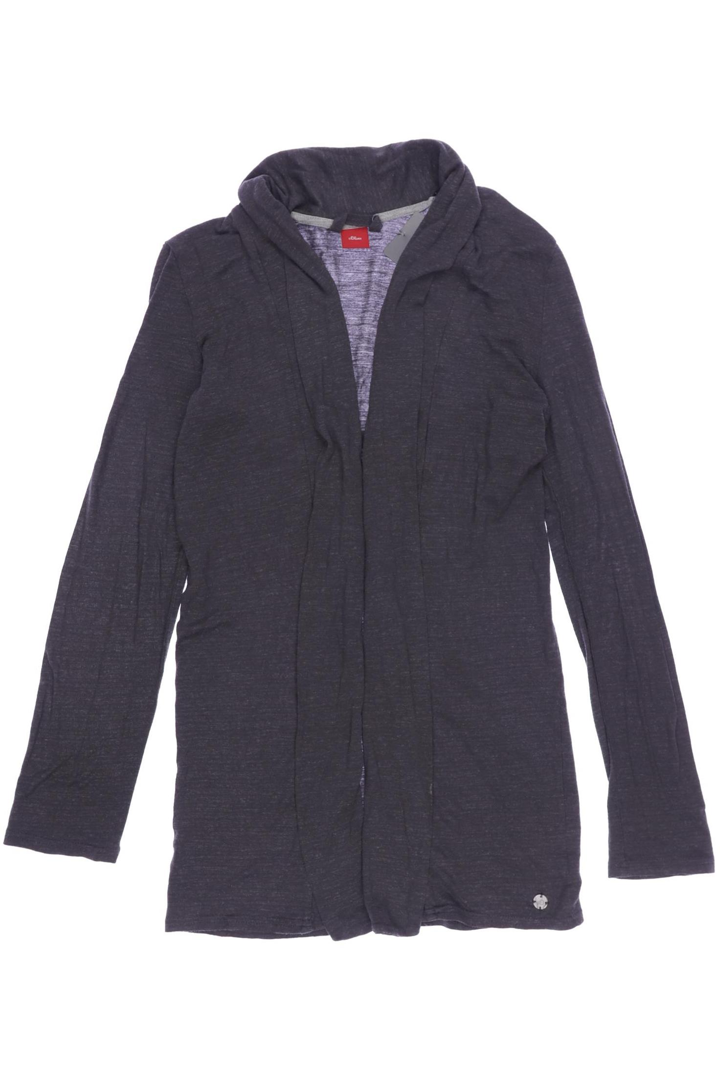 

s.Oliver Damen Strickjacke, grau, Gr. 164