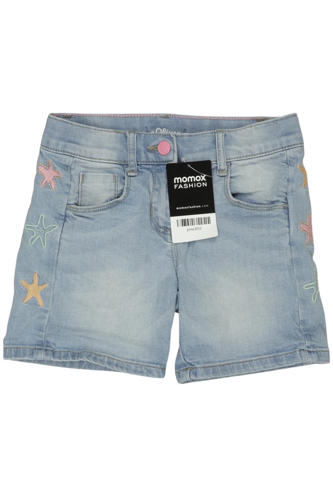 

s.Oliver Damen Shorts, blau, Gr. 134