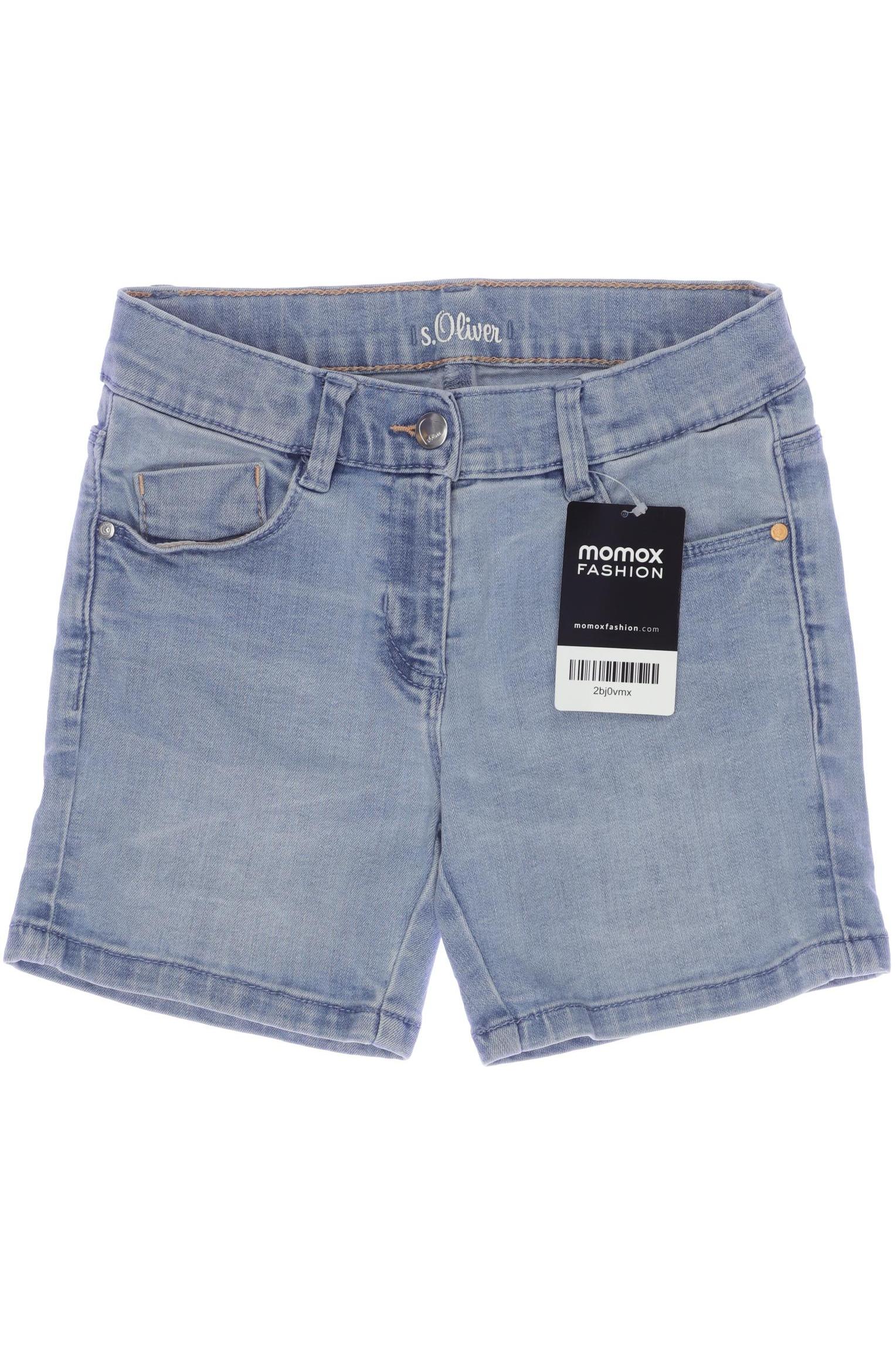 

s.Oliver Damen Shorts, blau, Gr. 134