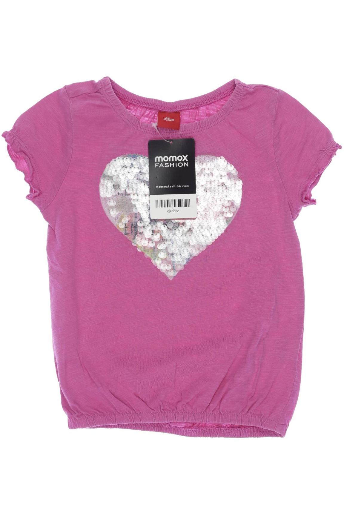 

s.Oliver Damen T-Shirt, pink, Gr. 92