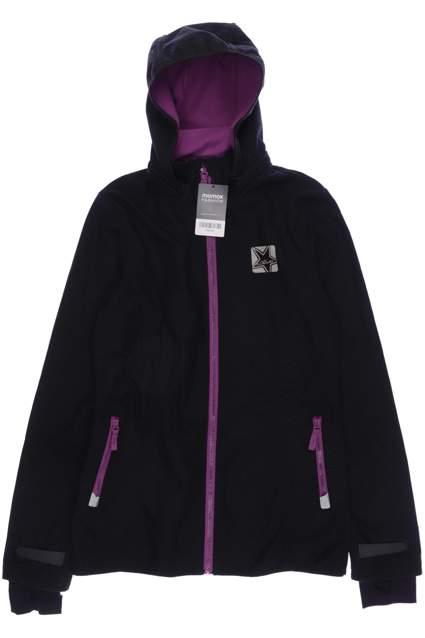 

s.Oliver Damen Jacke, schwarz, Gr. 176