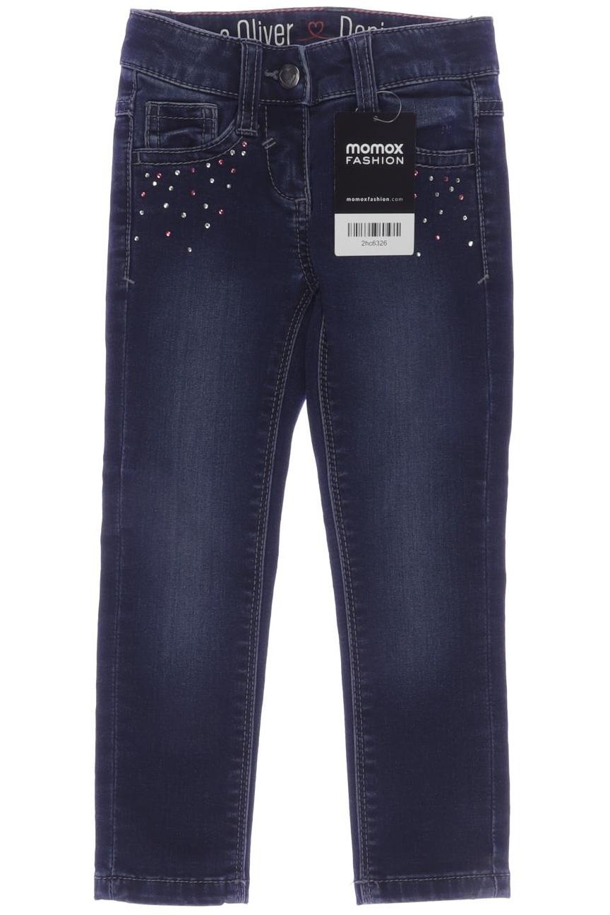 

s.Oliver Mädchen Jeans, marineblau