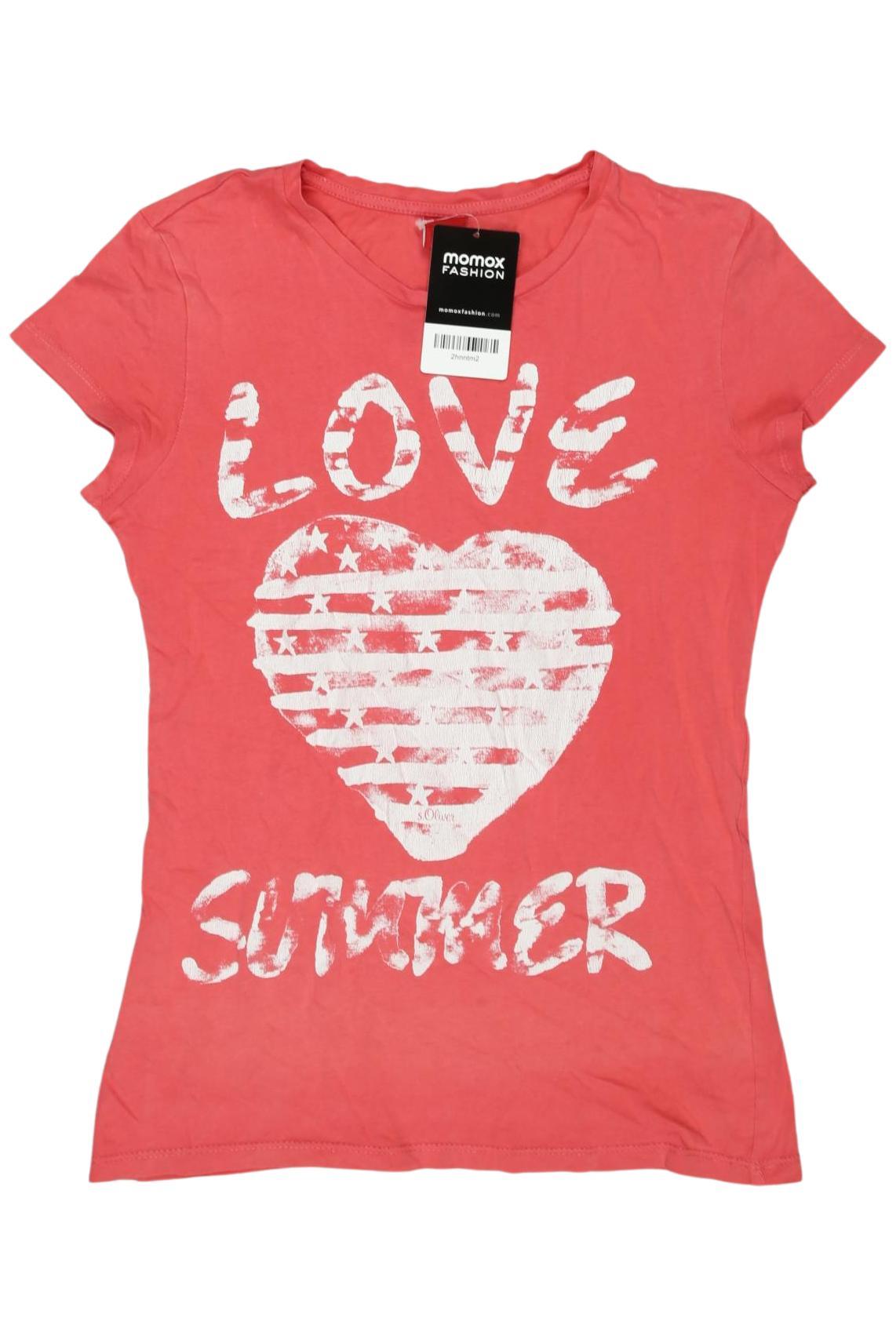 

s.Oliver Damen T-Shirt, pink, Gr. 164