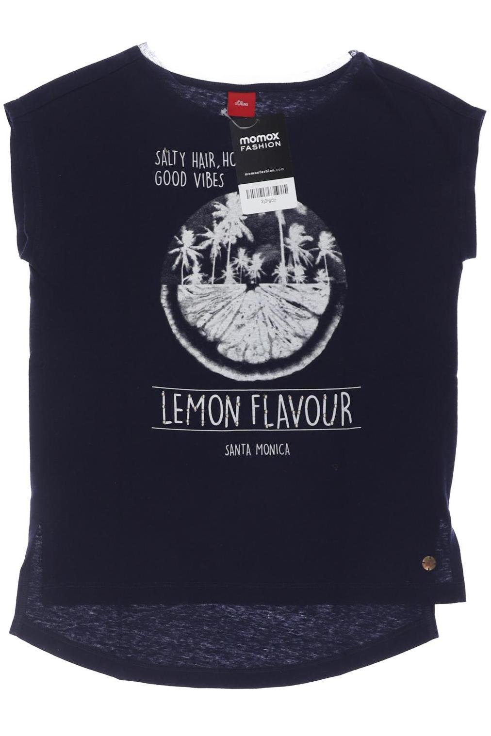 

s.Oliver Mädchen T-Shirt, marineblau