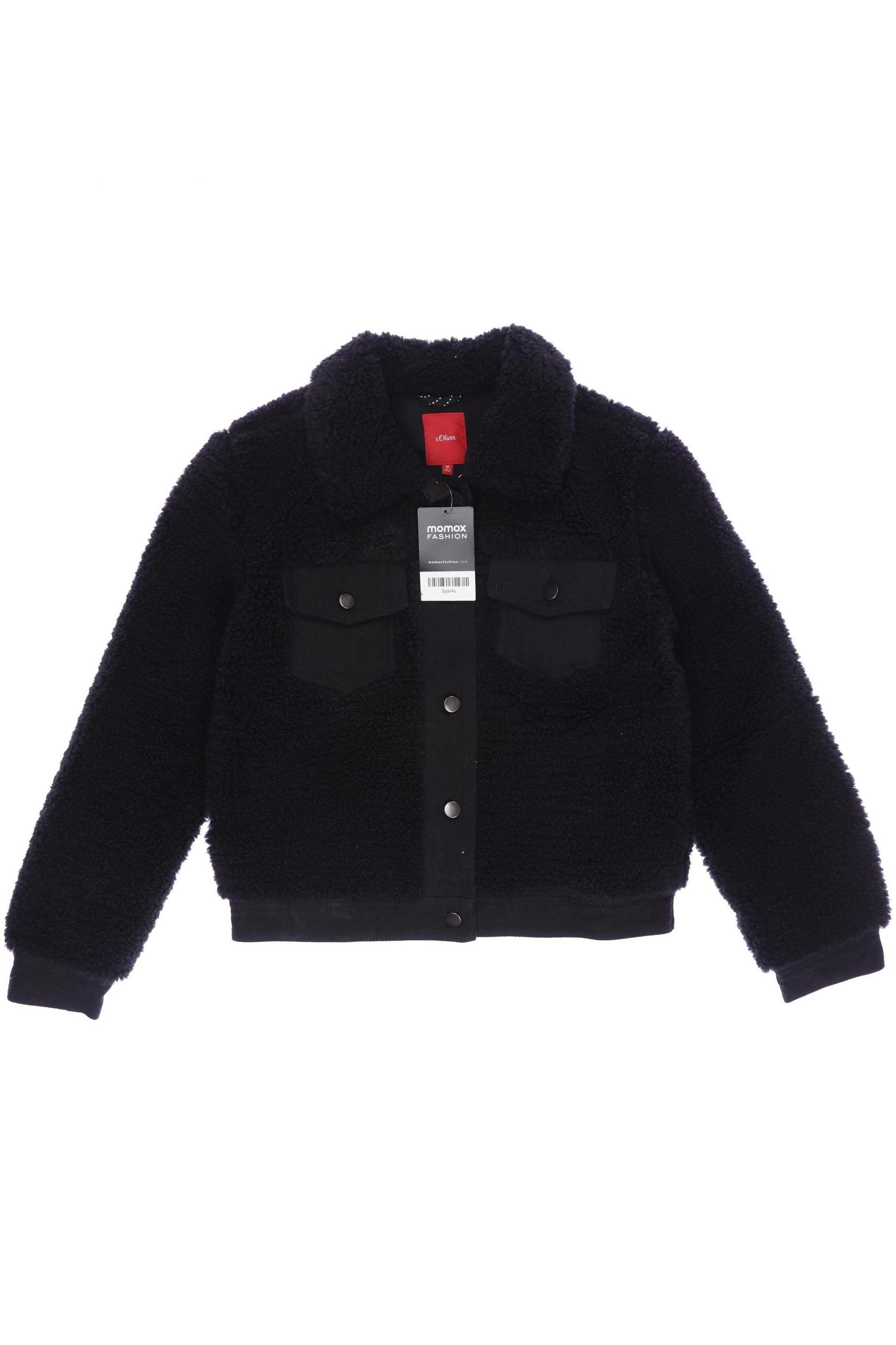 

s.Oliver Damen Jacke, schwarz, Gr. 152