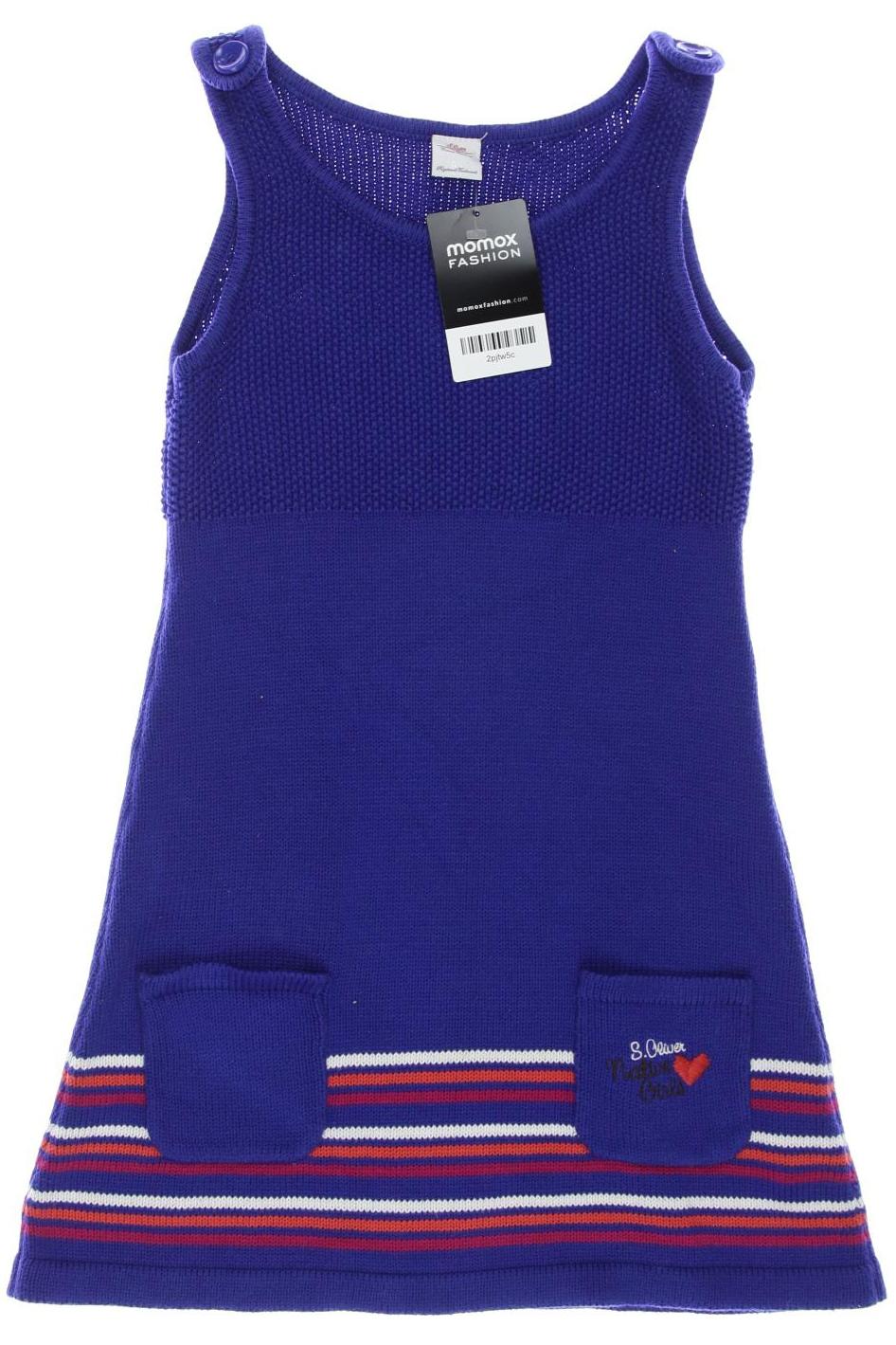 

s.Oliver Damen Kleid, blau, Gr. 128
