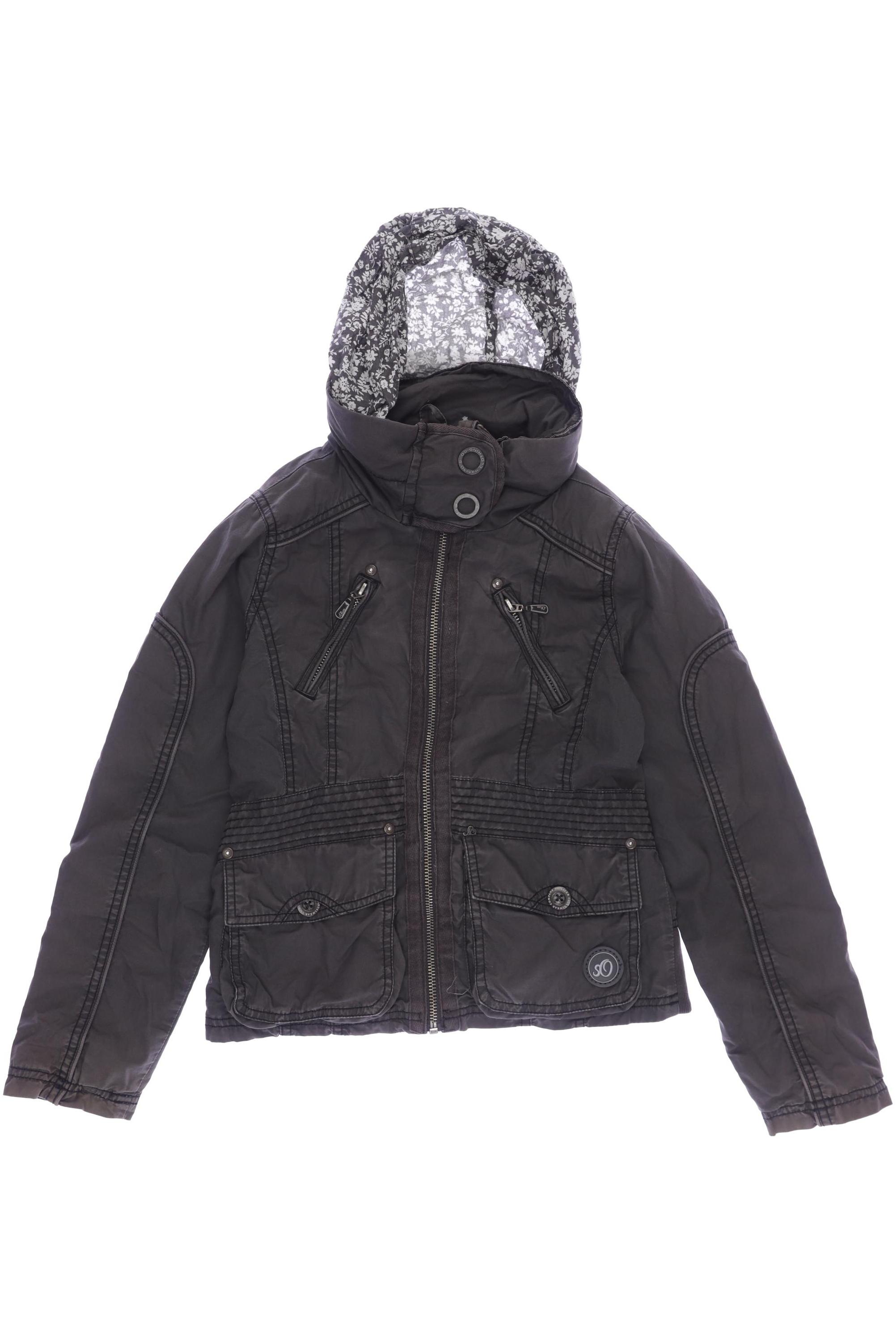 

s.Oliver Mädchen Jacke, grau, Gr. 140