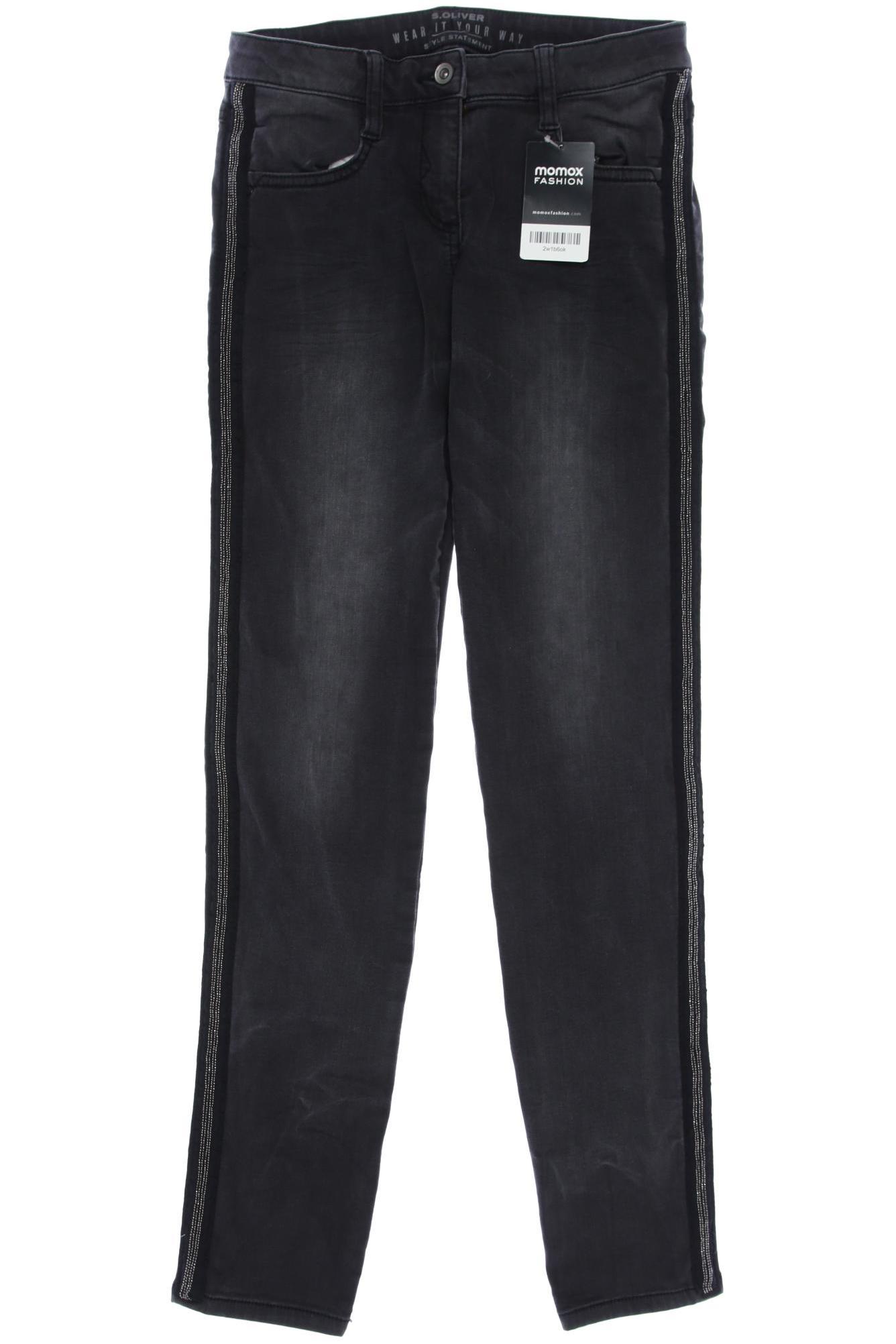

s.Oliver Damen Jeans, grau, Gr. 164