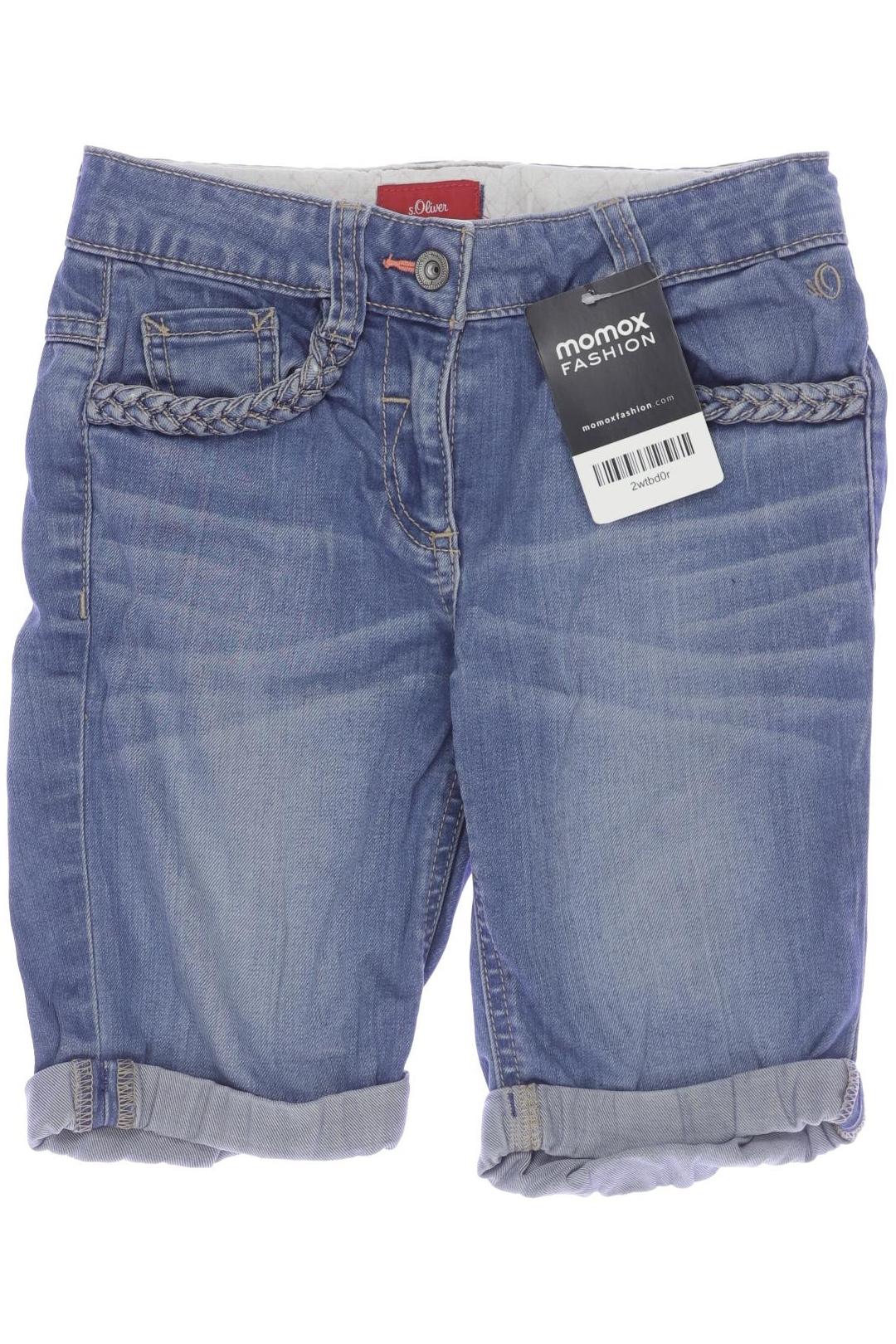

s.Oliver Damen Shorts, blau, Gr. 122