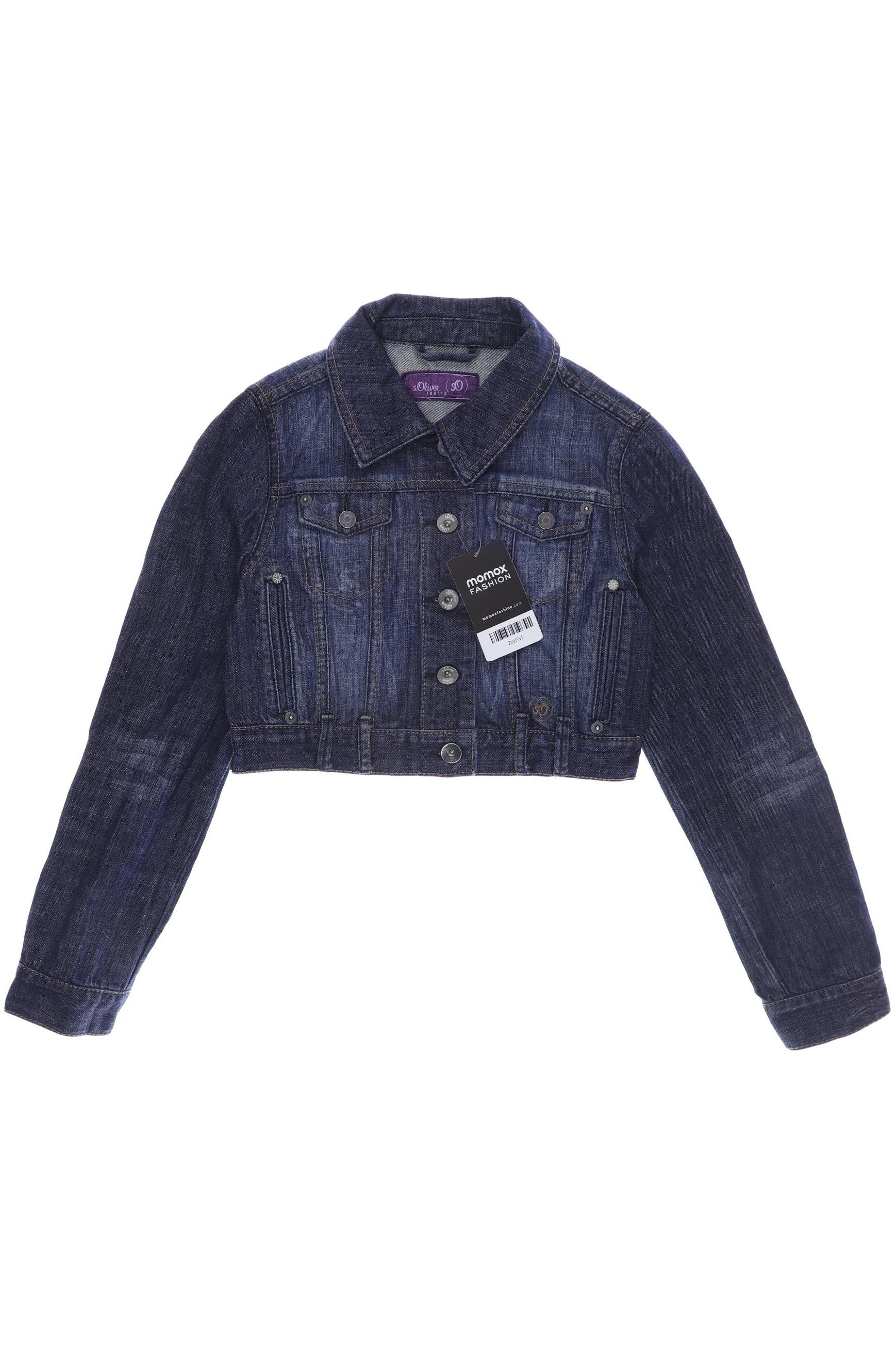 

s.Oliver Damen Jacke, blau, Gr. 146