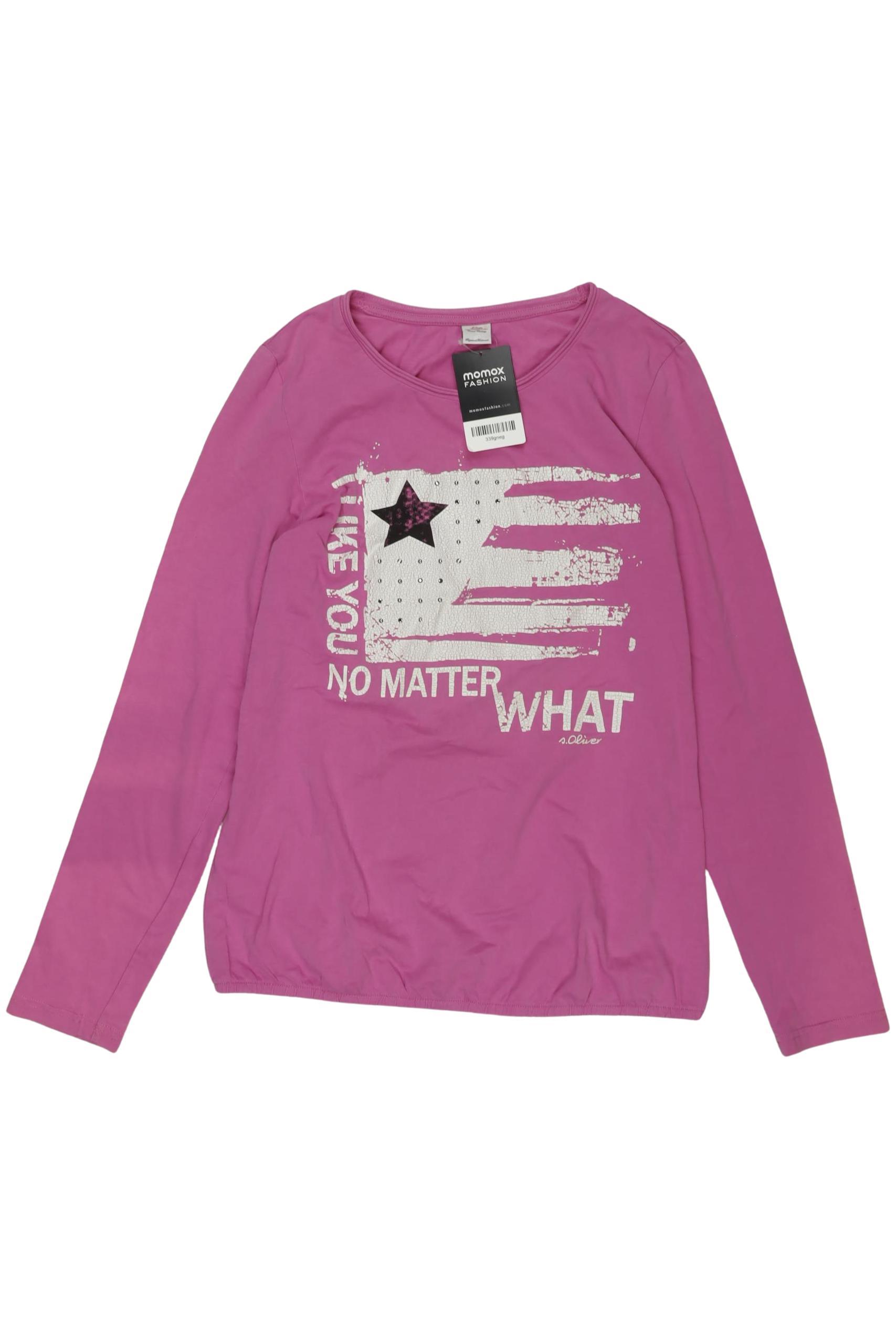 

s.Oliver Mädchen Langarmshirt, pink, Gr. 176