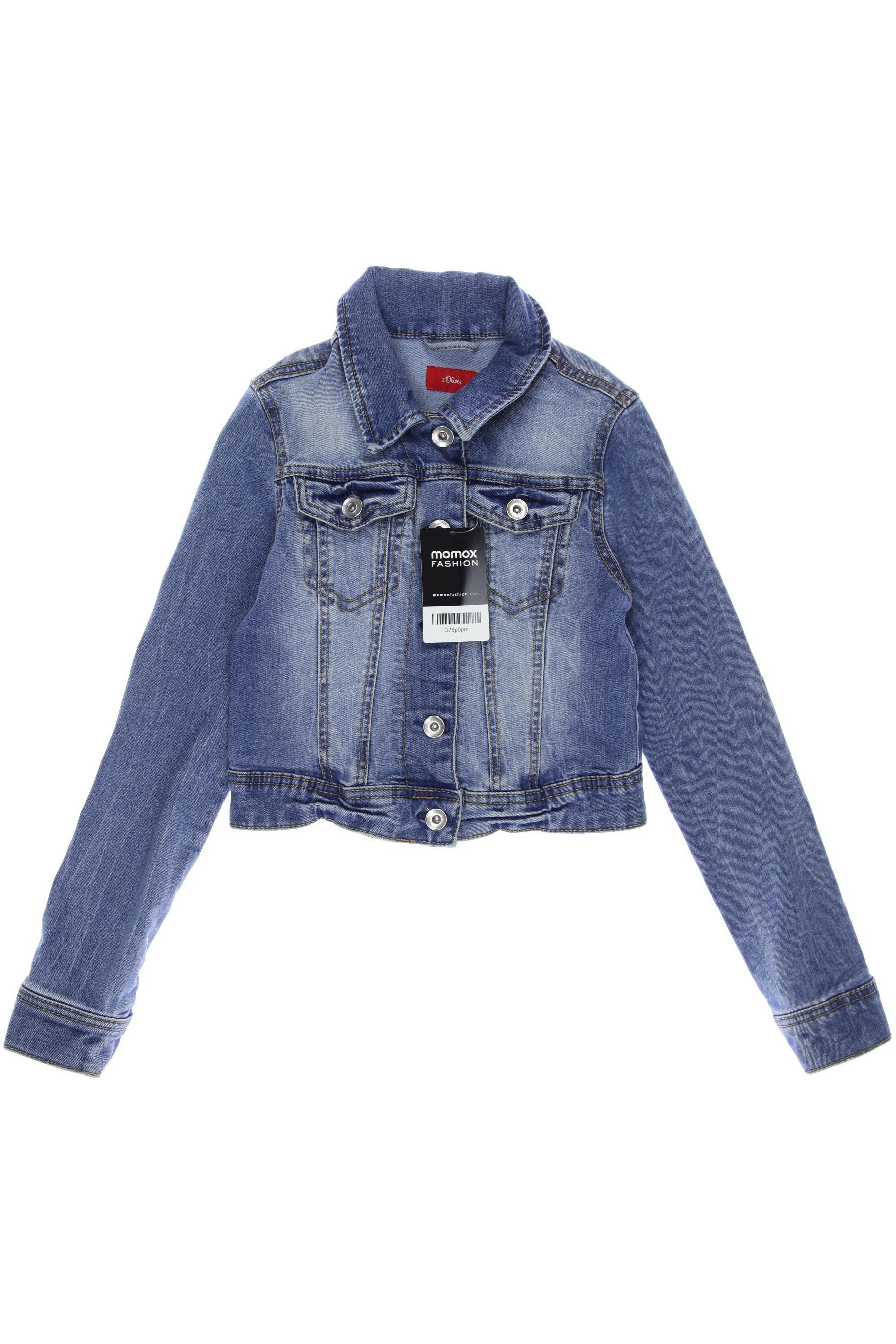 

s.Oliver Damen Jacke, blau, Gr. 134