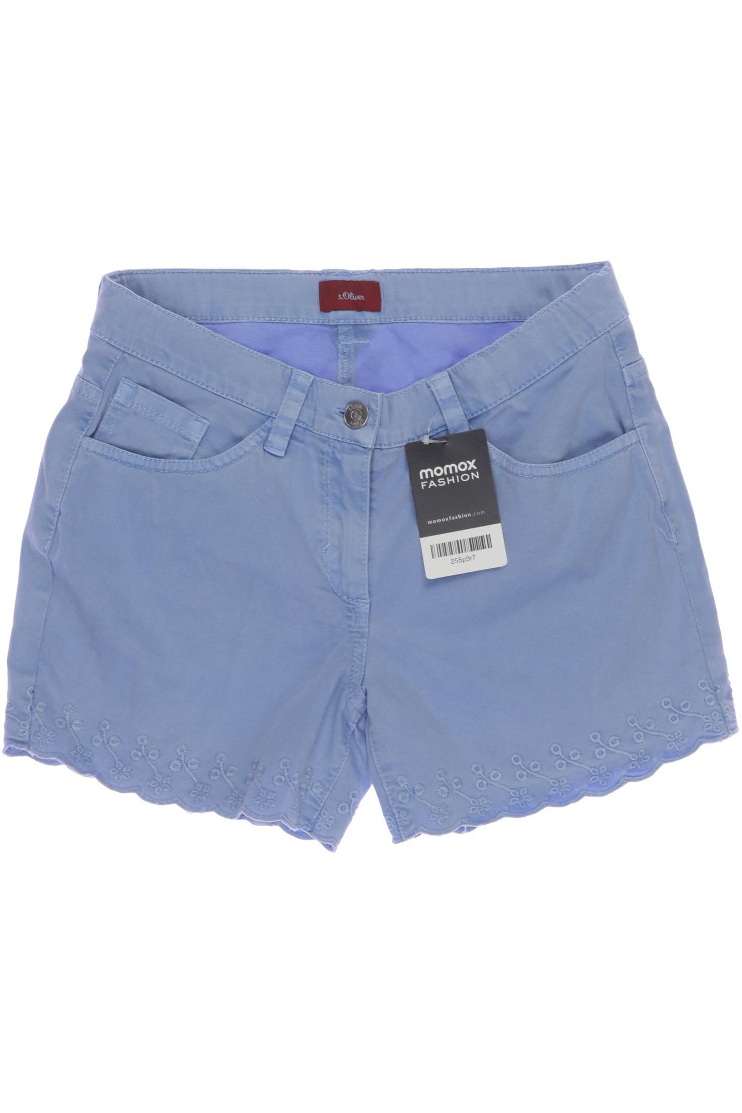 

s.Oliver Damen Shorts, hellblau, Gr. 170