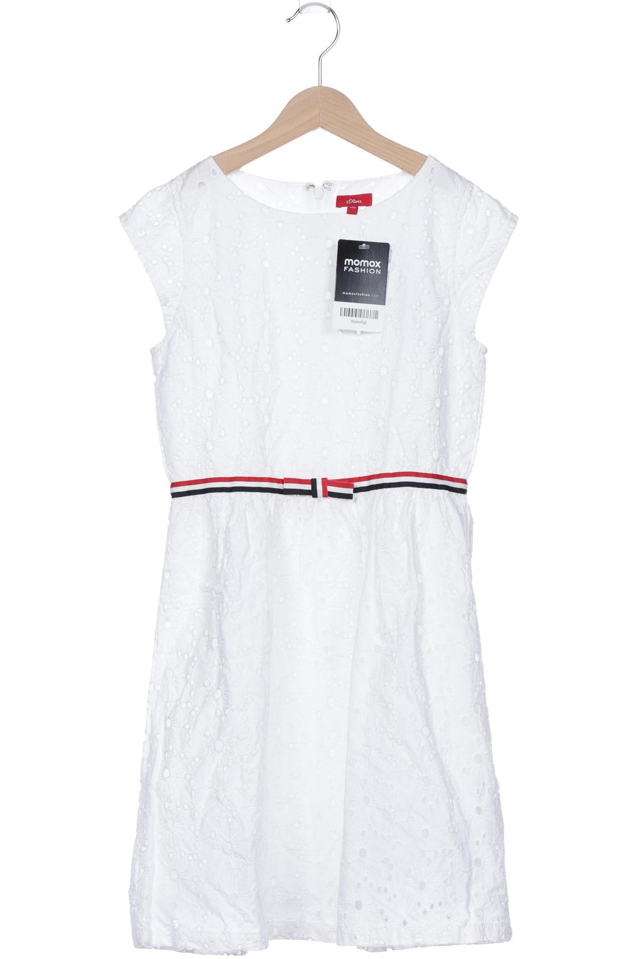 

s.Oliver Damen Kleid, weiß, Gr. 146