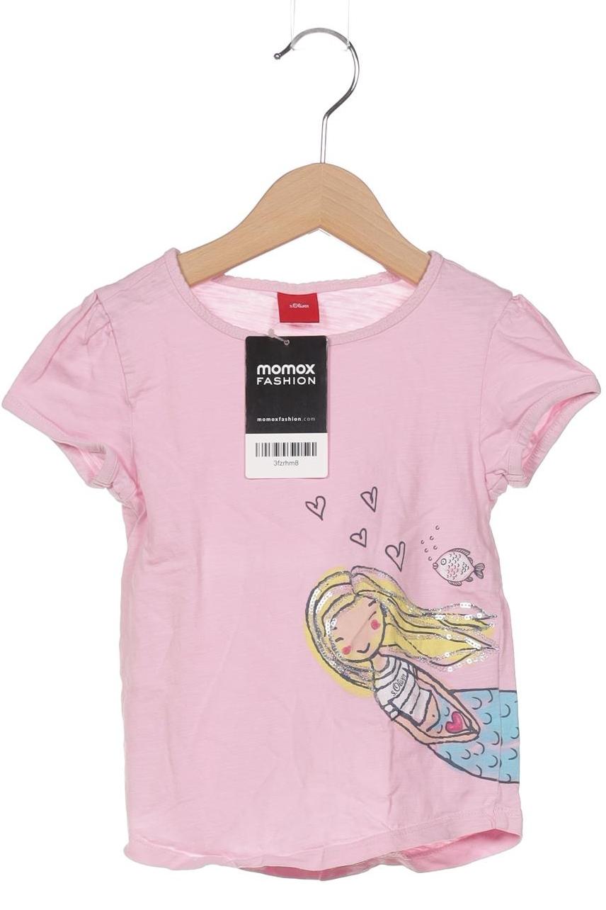 

s.Oliver Damen T-Shirt, pink, Gr. 104