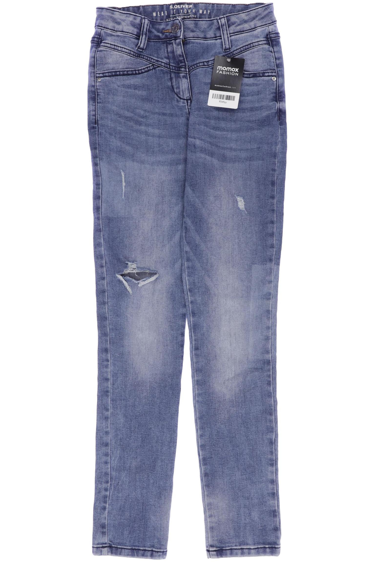 

s.Oliver Damen Jeans, blau, Gr. 152