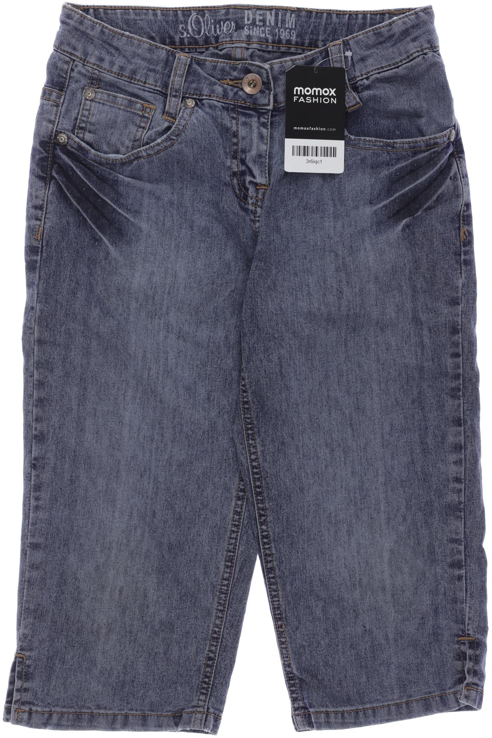 

s.Oliver Damen Shorts, blau, Gr. 152
