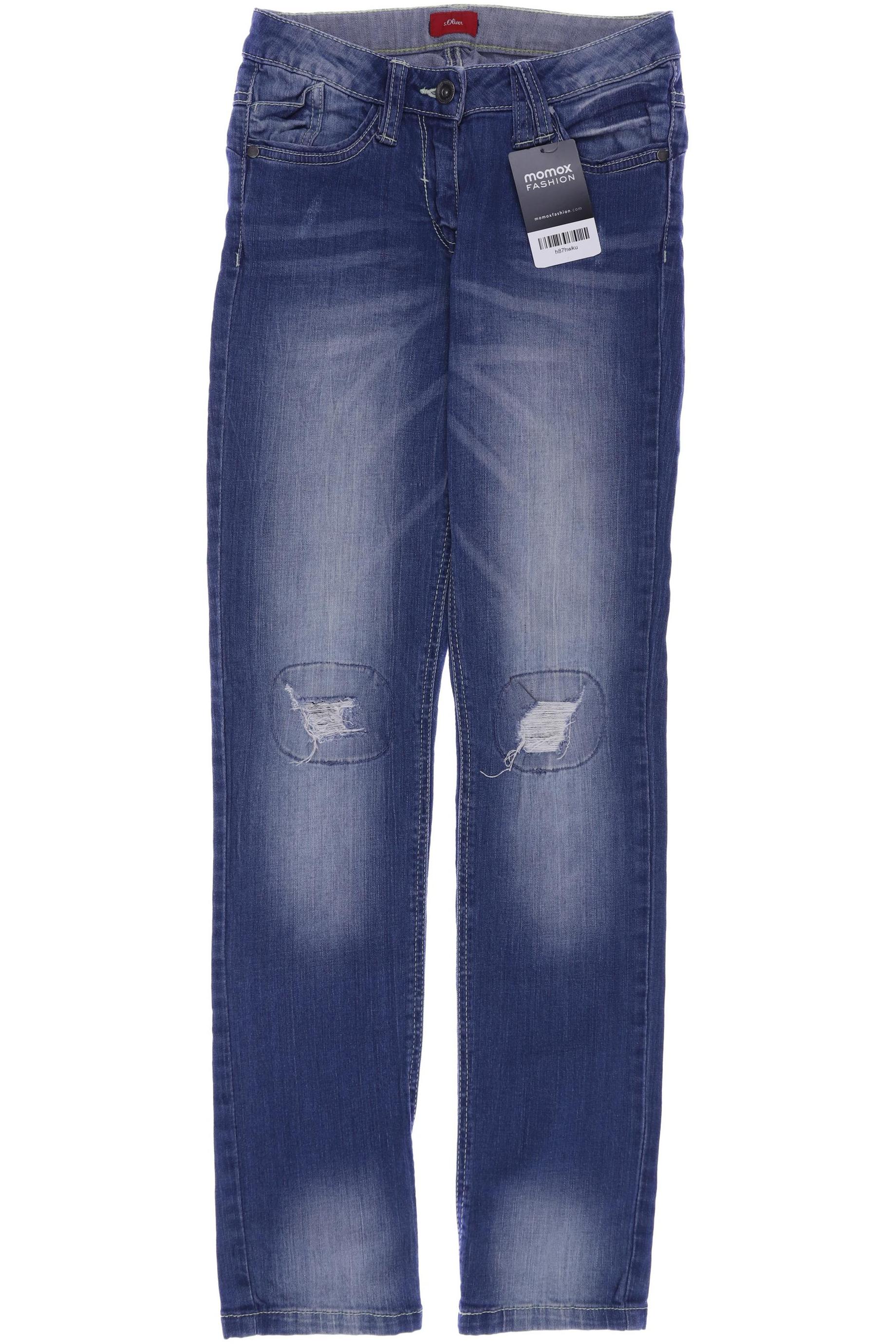 

s.Oliver Damen Jeans, blau, Gr. 164