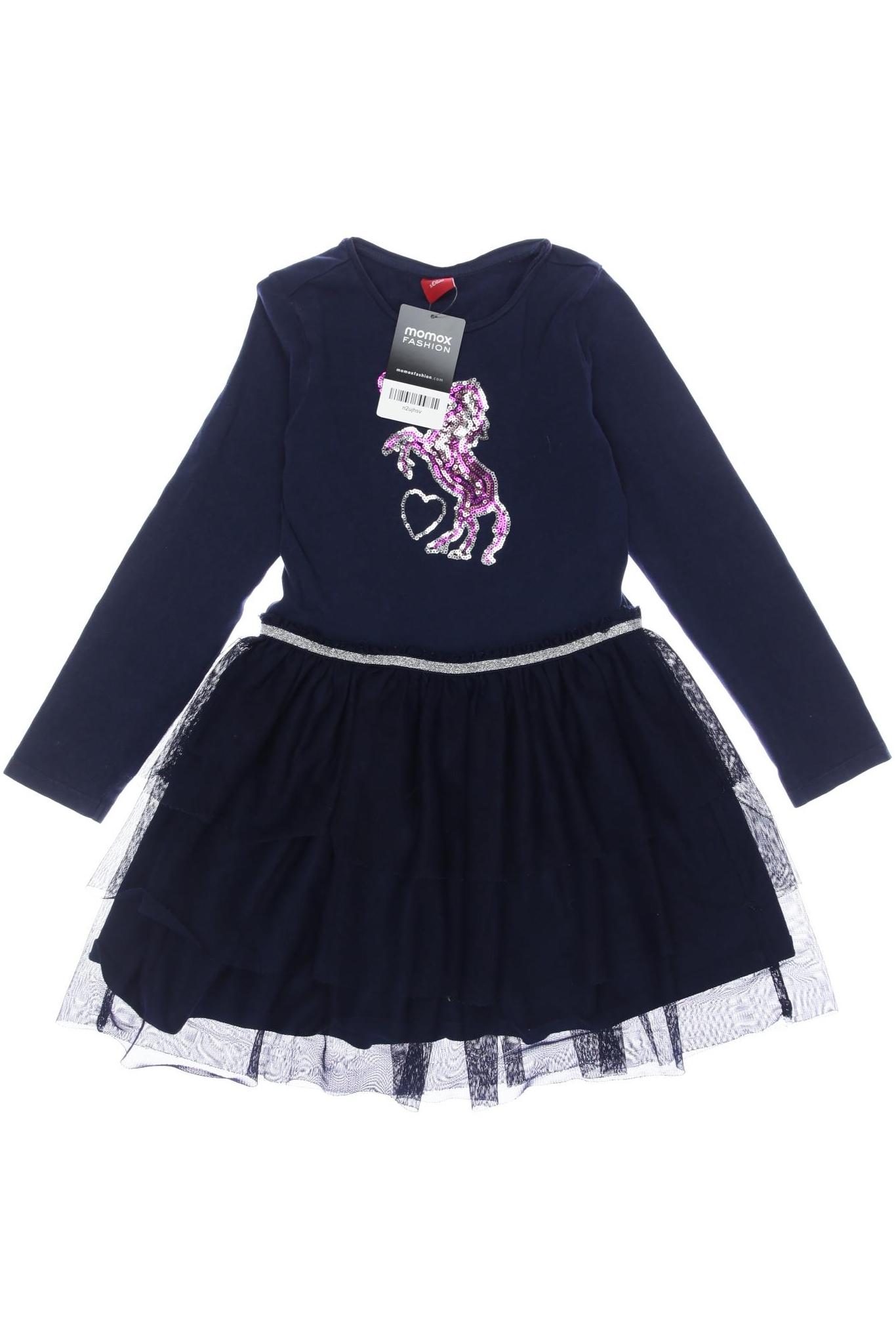 

s.Oliver Damen Kleid, marineblau, Gr. 122