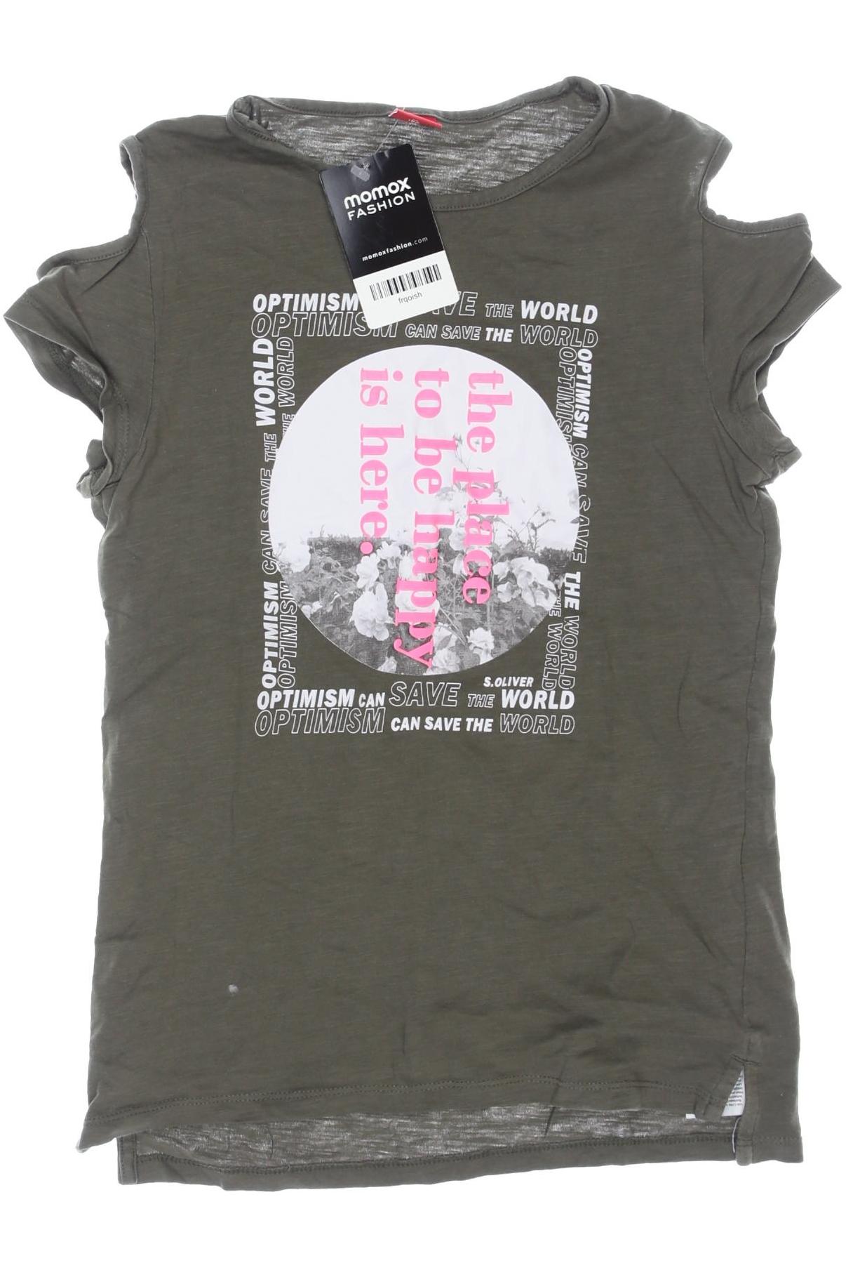 

s.Oliver Damen T-Shirt, grün, Gr. 152