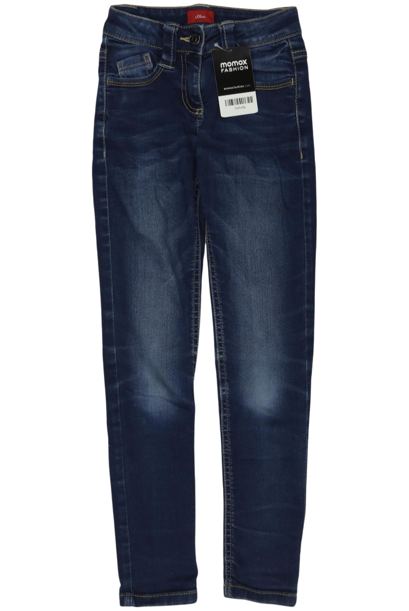 

s.Oliver Mädchen Jeans, marineblau, Gr. 134