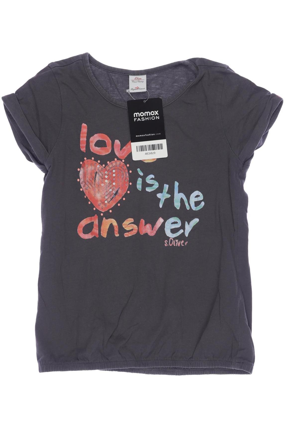 

s.Oliver Mädchen T-Shirt, grau