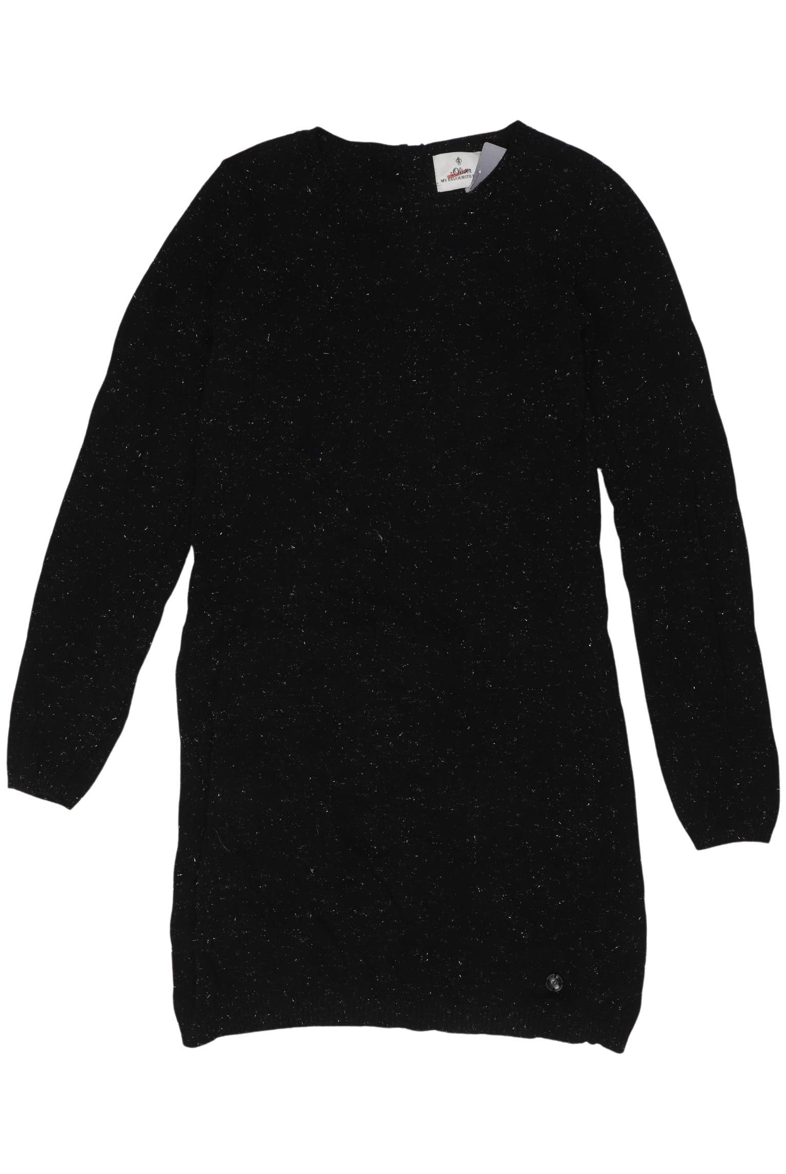 

s.Oliver Mädchen Kleid, schwarz, Gr. 152