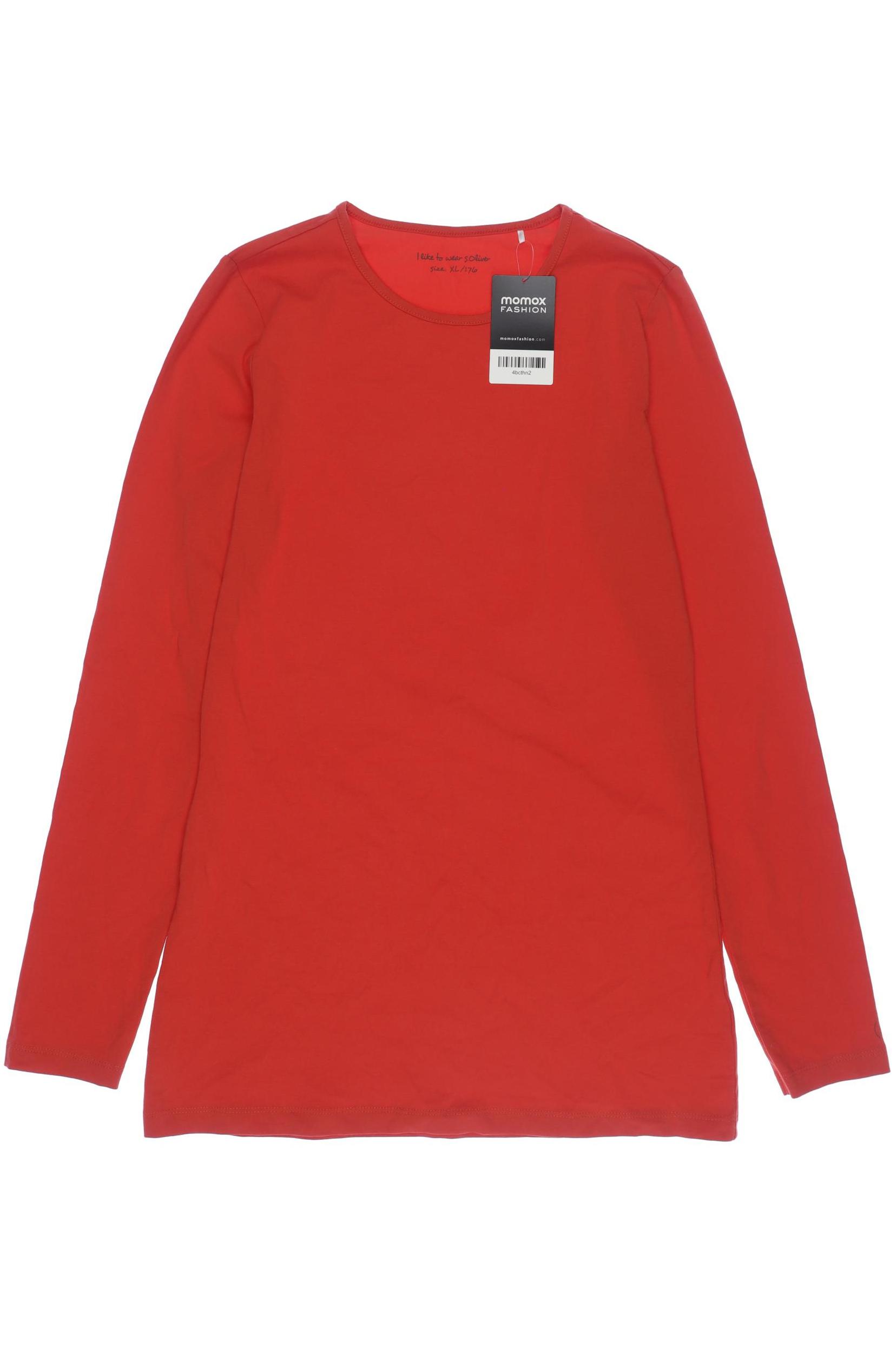 

s.Oliver Damen Langarmshirt, rot, Gr. 170