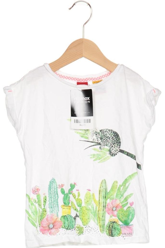 

s.Oliver Damen T-Shirt, weiß, Gr. 104