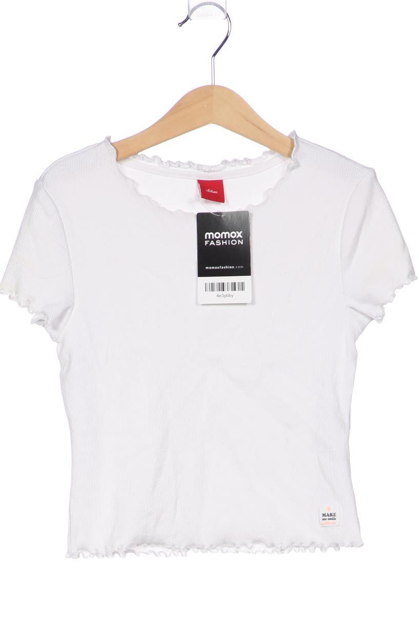 

s.Oliver Mädchen T-Shirt, weiß