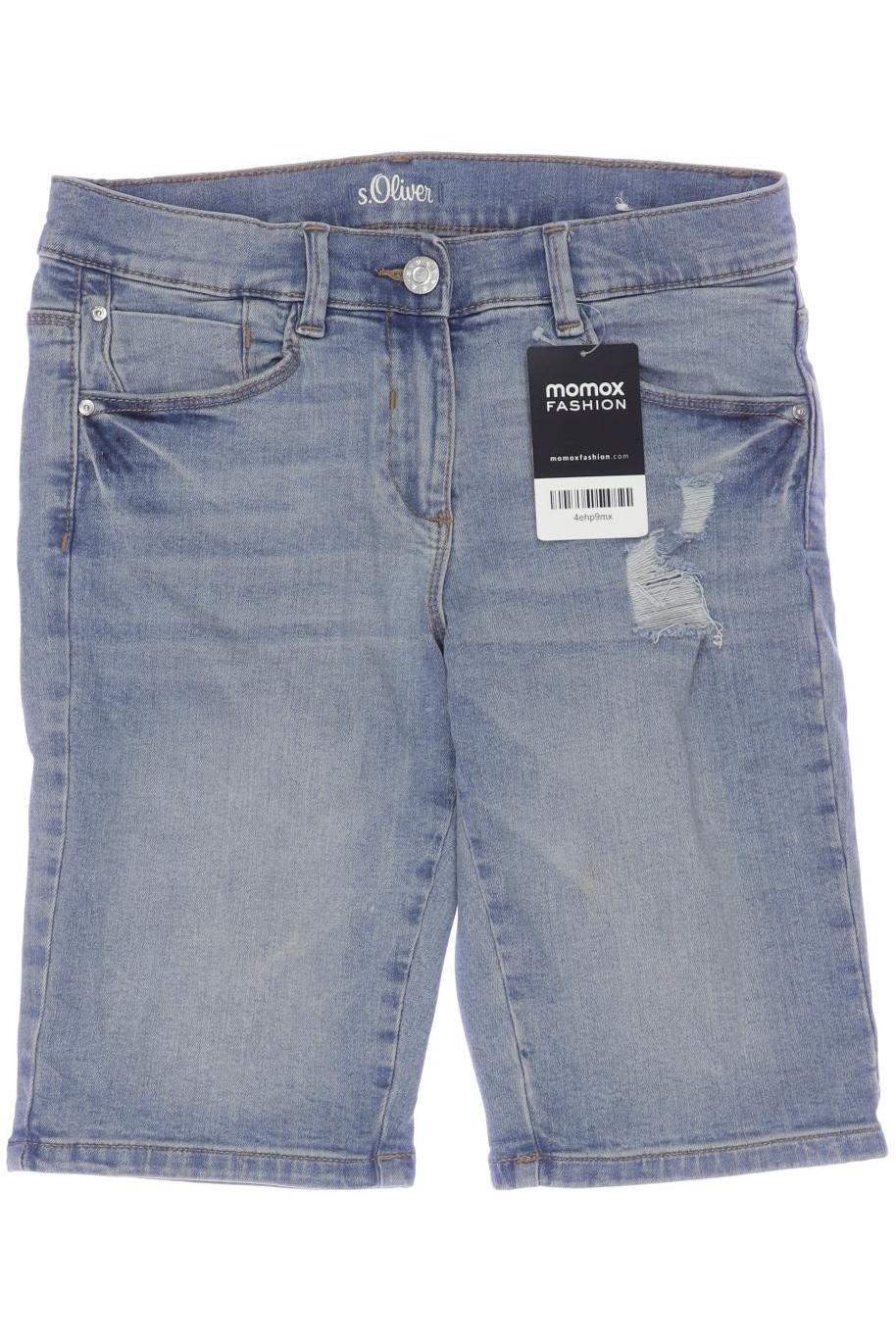 

s.Oliver Damen Shorts, blau, Gr. 164