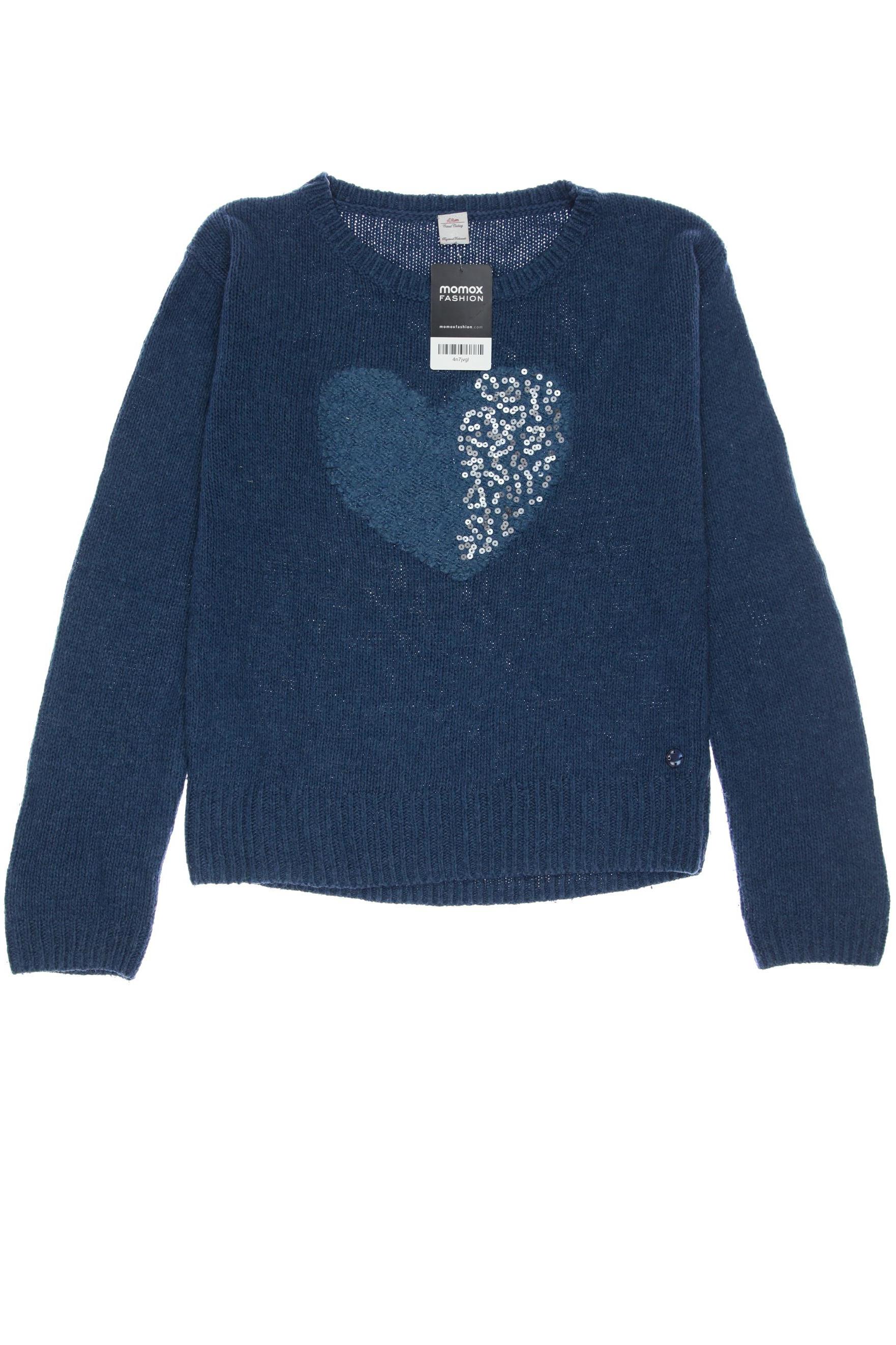 

s.Oliver Damen Pullover, blau, Gr. 176