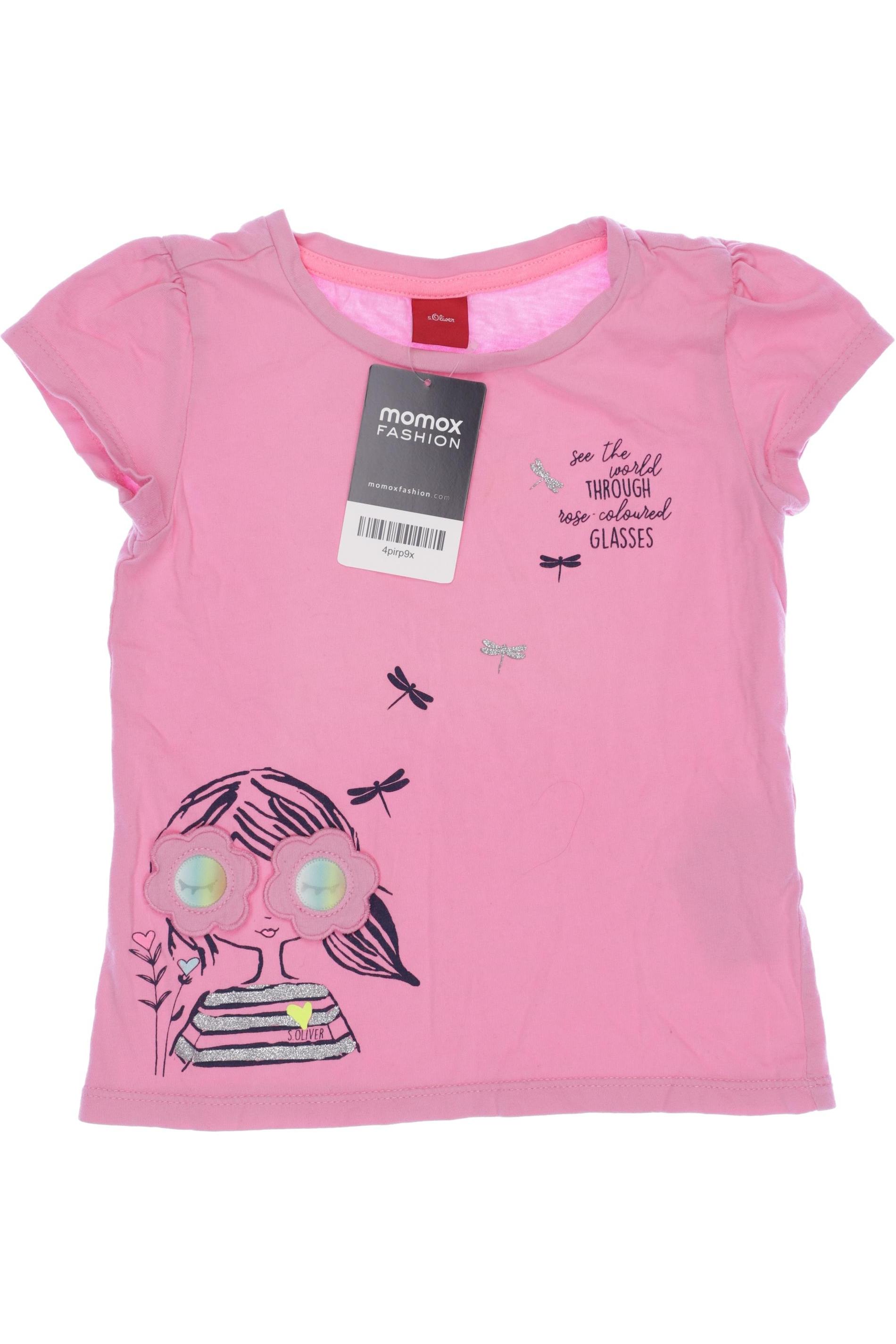 

s.Oliver Damen T-Shirt, pink, Gr. 104