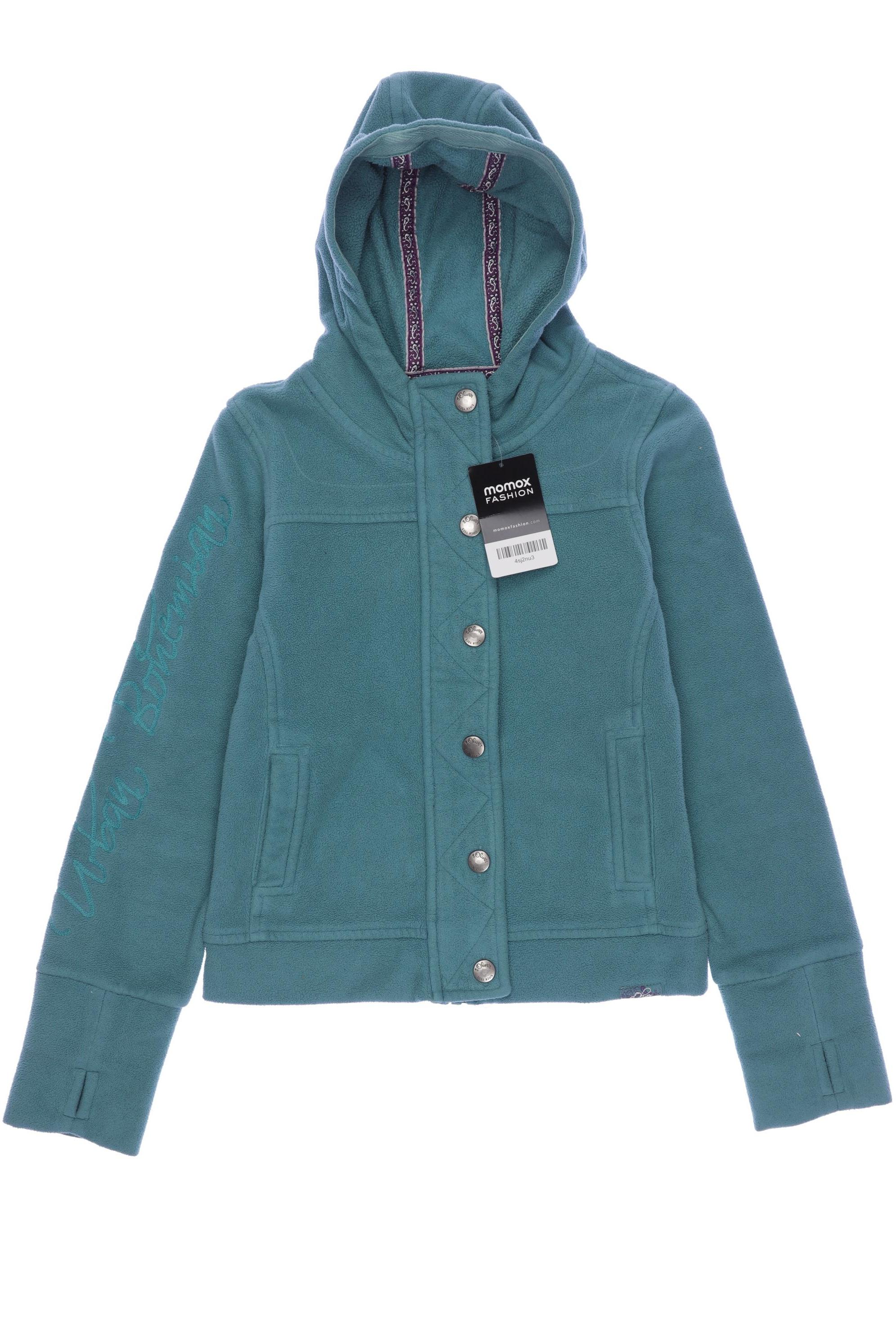 

s.Oliver Damen Hoodies & Sweater, türkis, Gr. 140