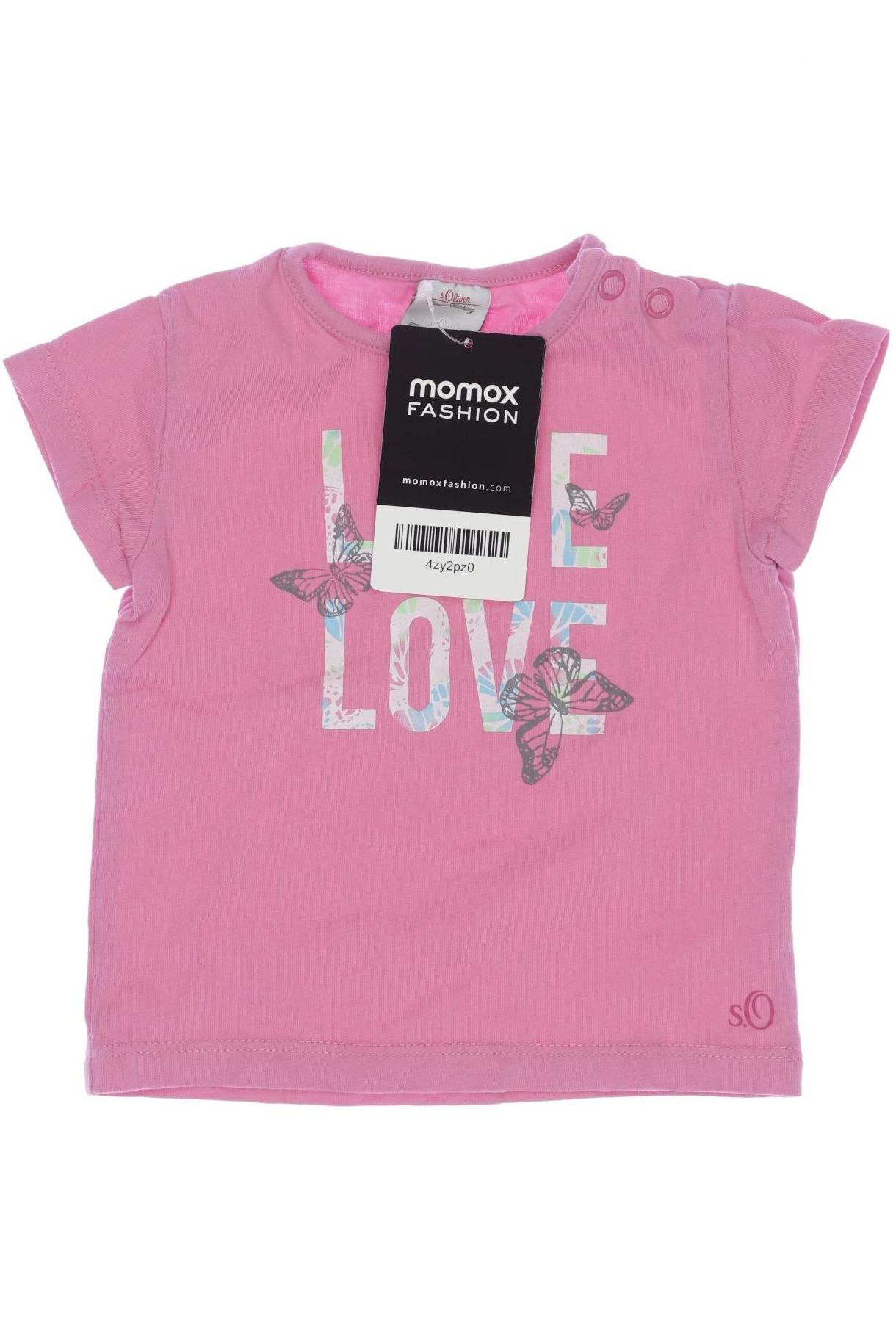 

s.Oliver Damen T-Shirt, pink, Gr. 62