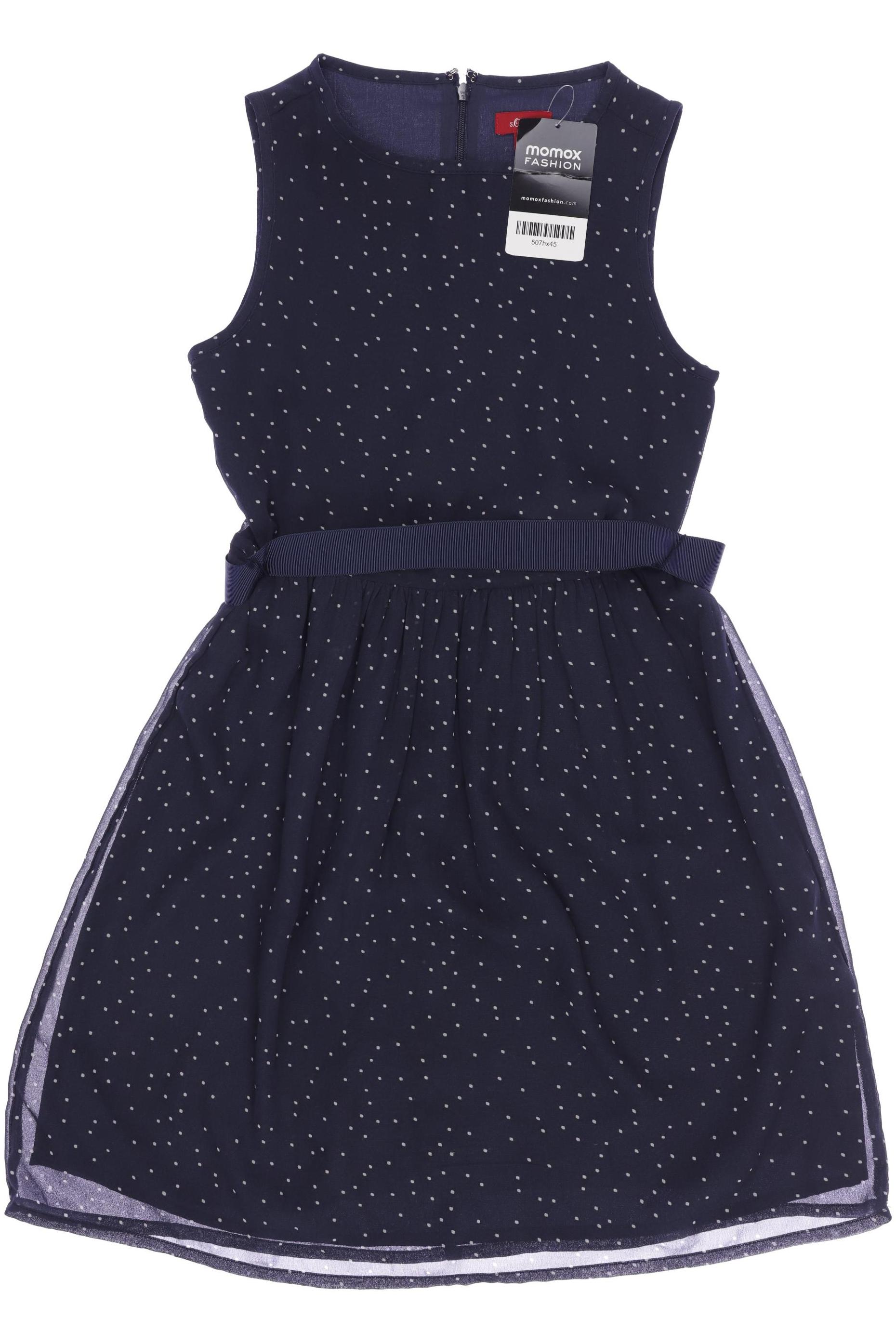 

s.Oliver Mädchen Kleid, marineblau